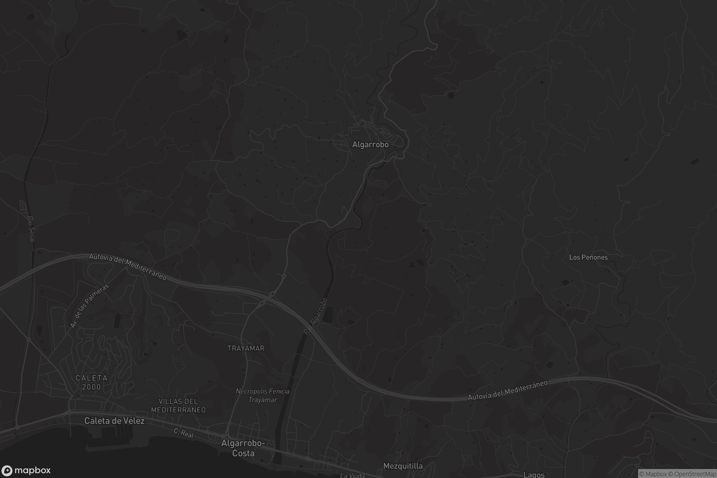 Mapa de Algarrobo