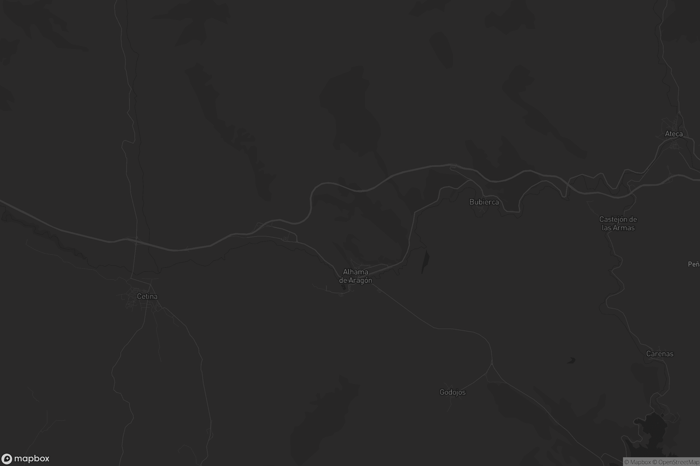 Mapa de Alhama de Aragón