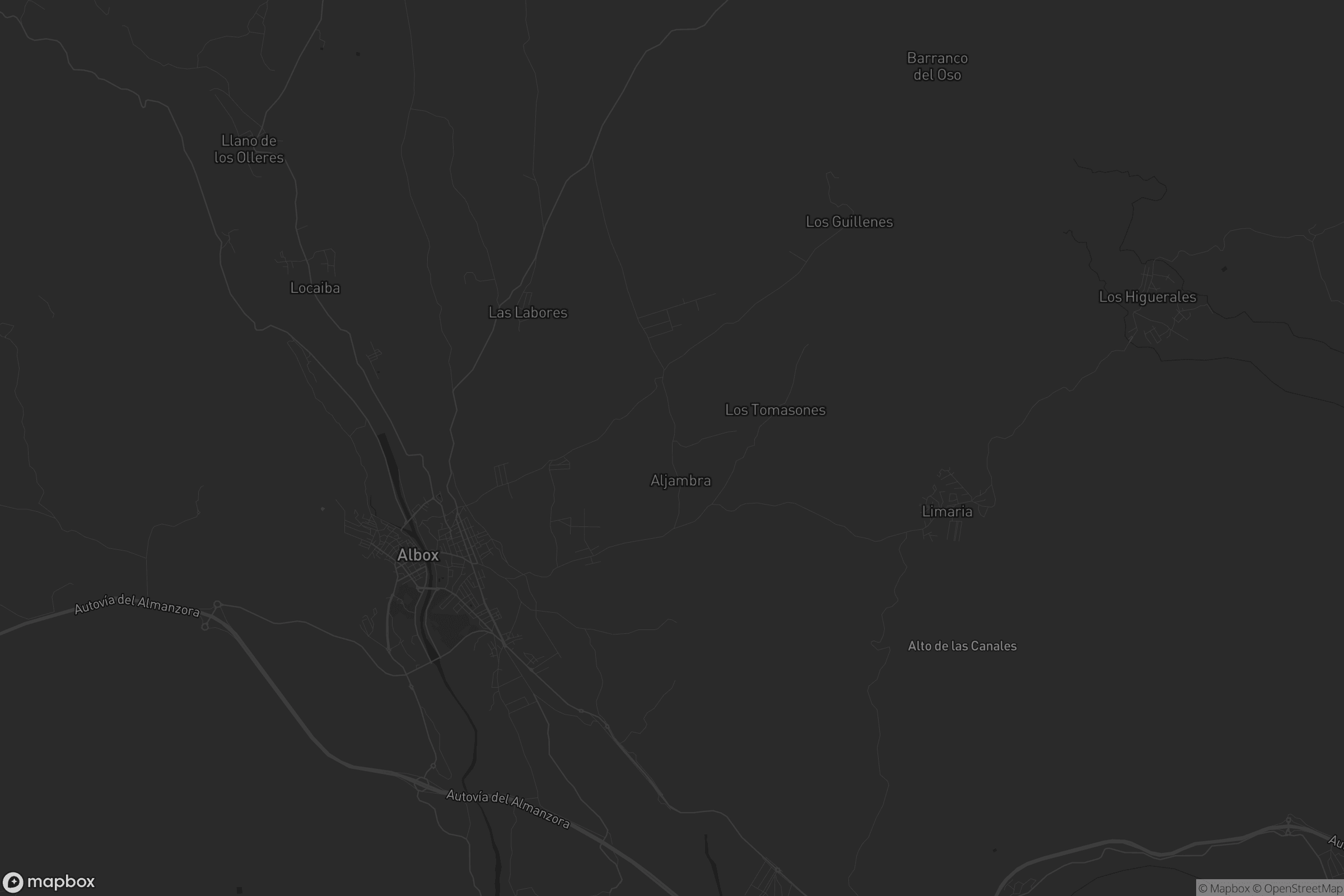 Mapa de Aljambra Centro