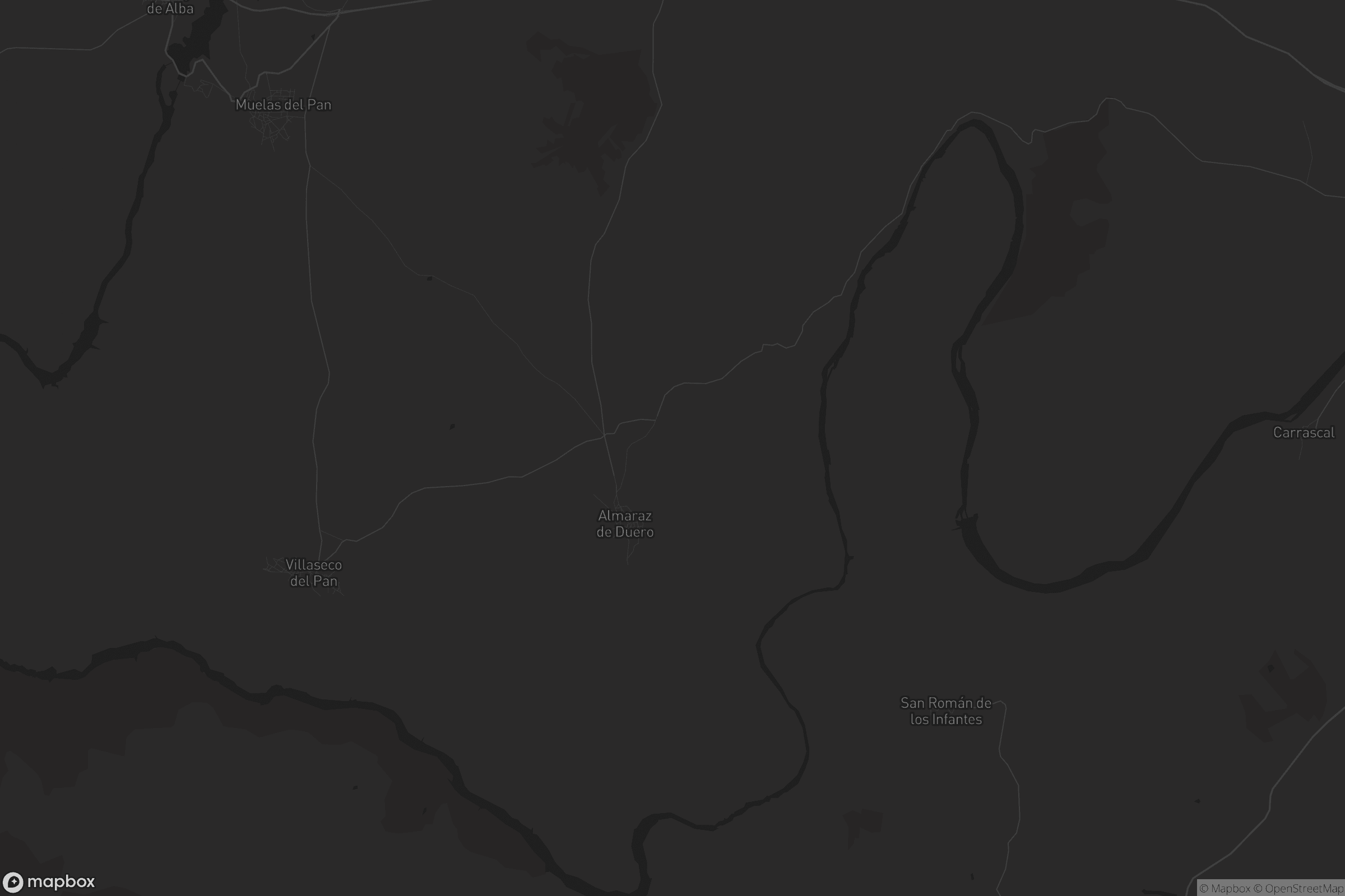 Mapa de Almaraz de Duero