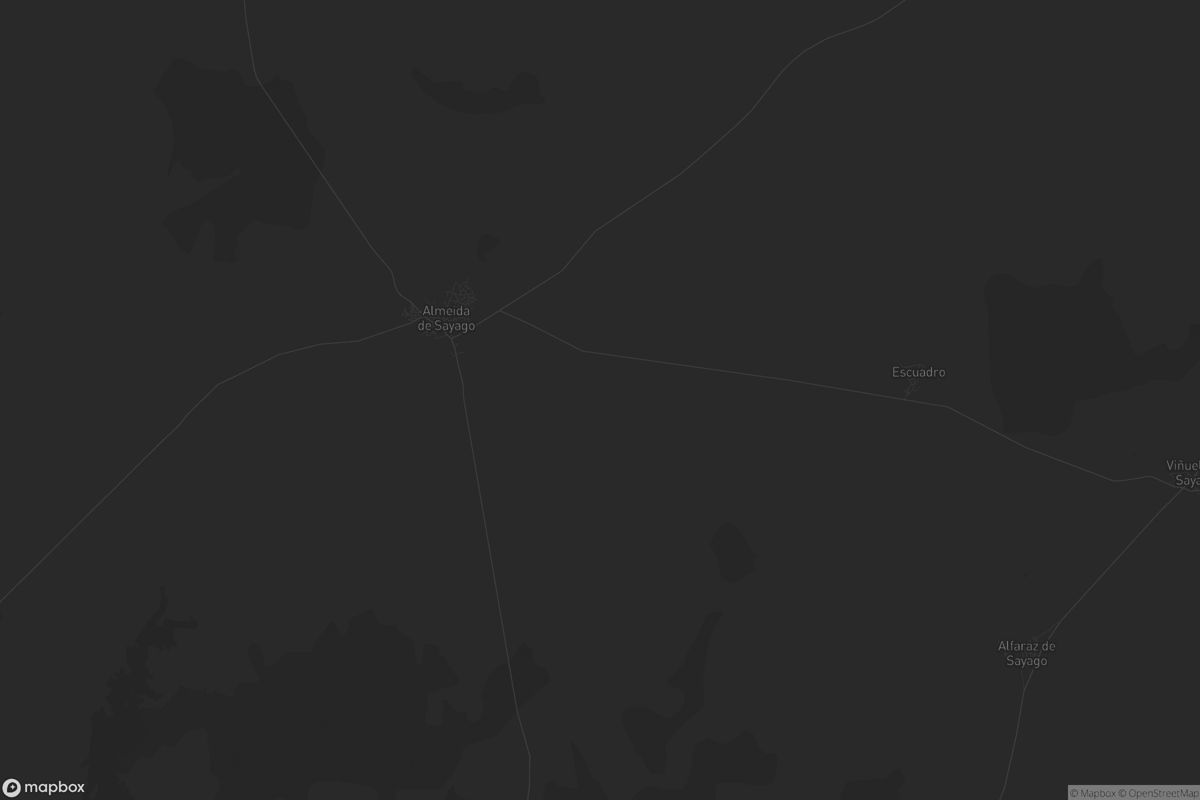 Mapa de Almeida de Sayago