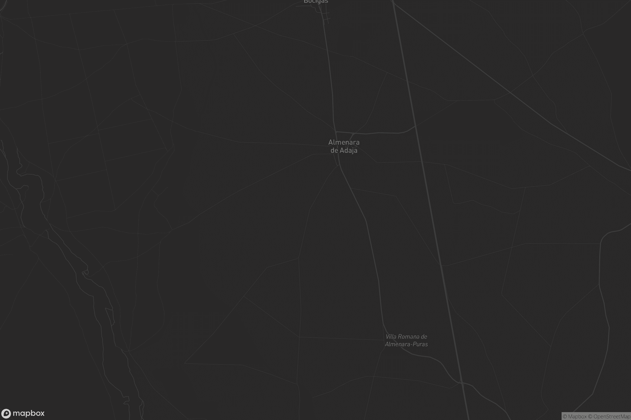 Mapa de Almenara de Adaja