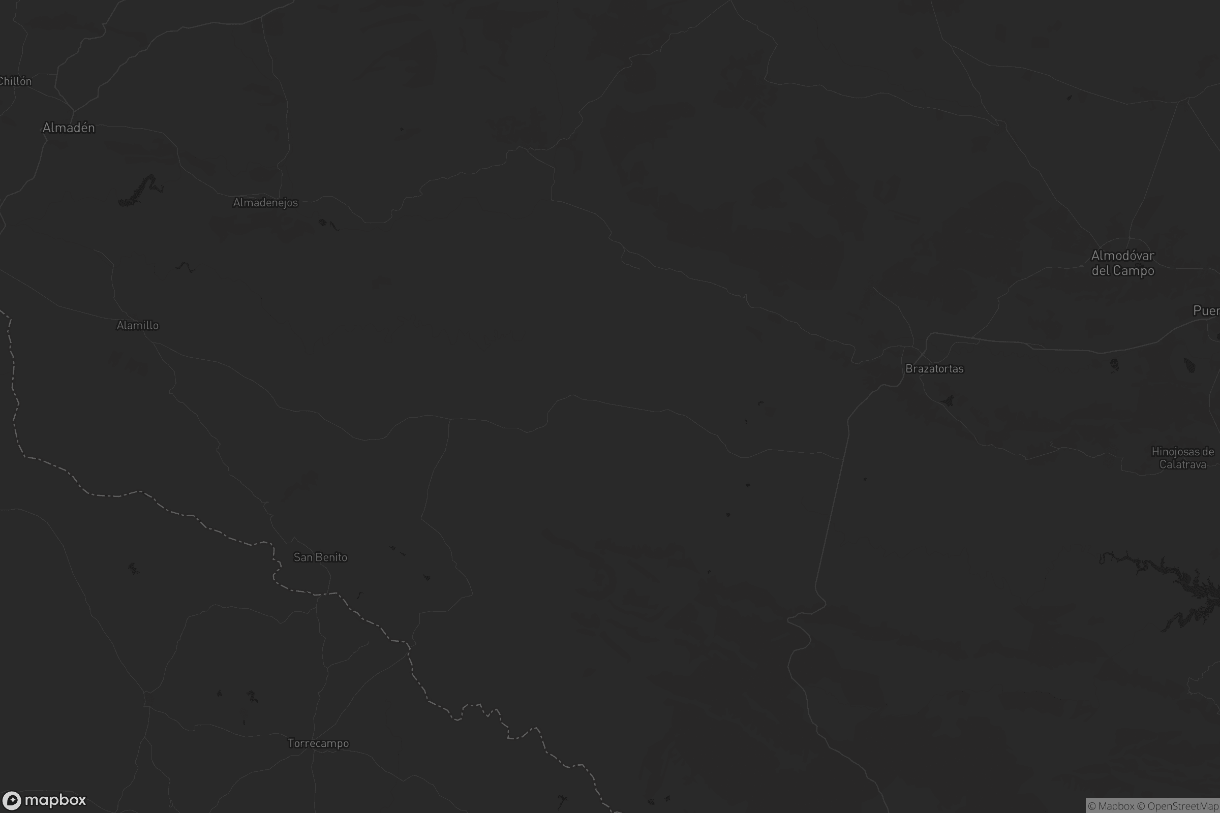 Mapa de Almodóvar del Campo