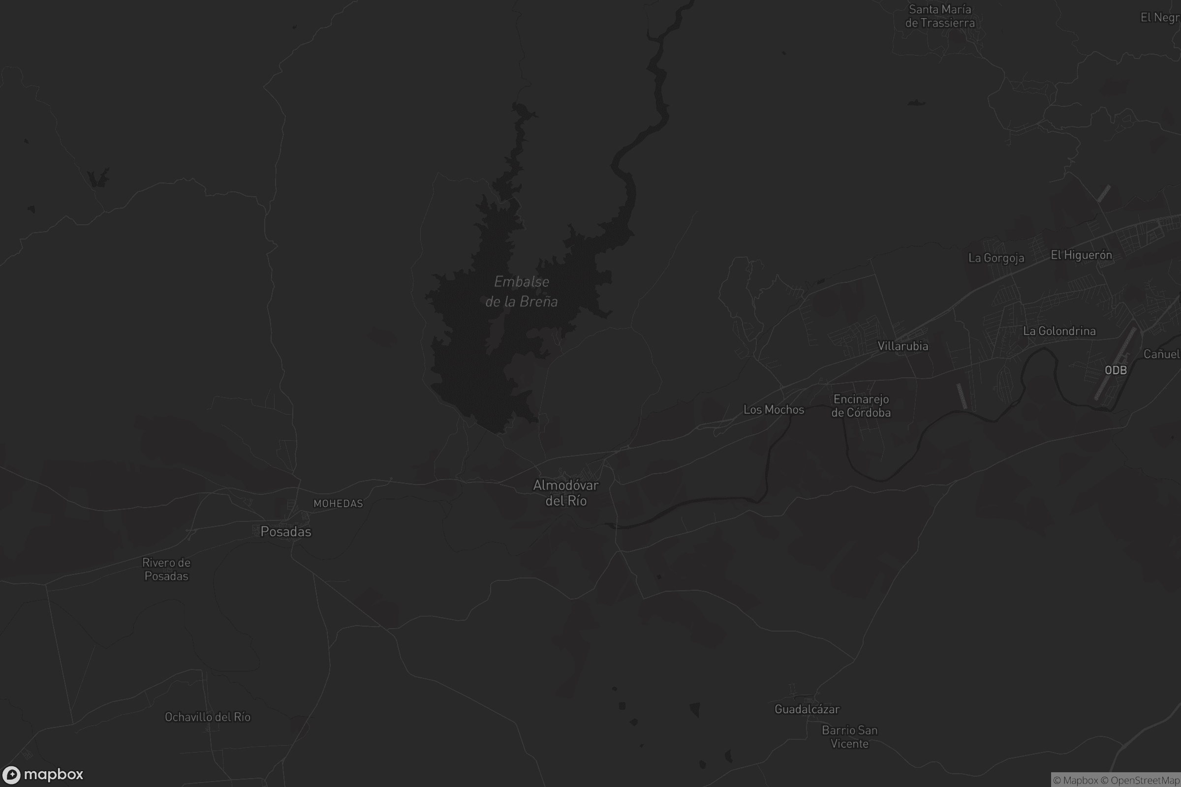 Mapa de Almodóvar del Río