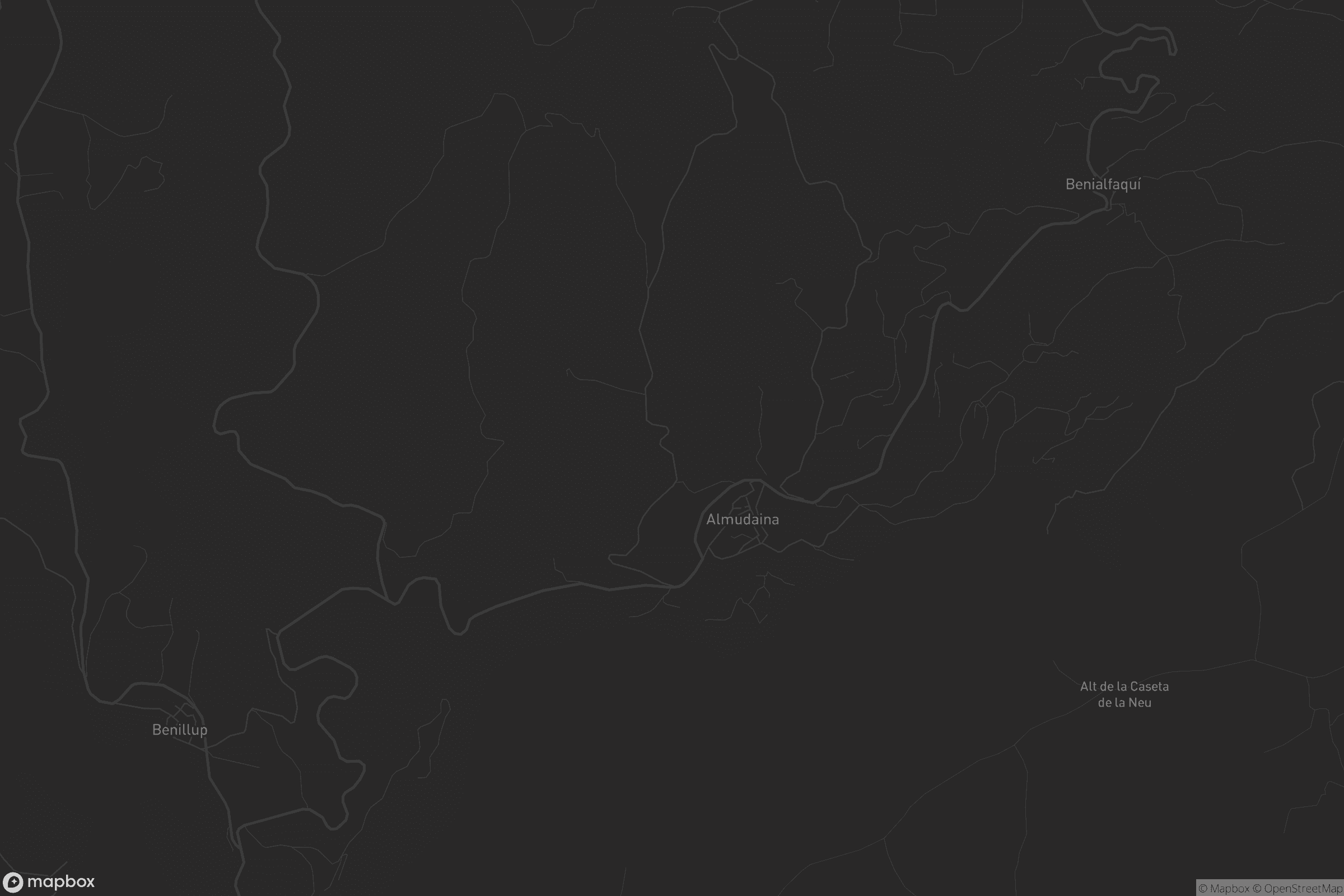 Mapa de Almudaina