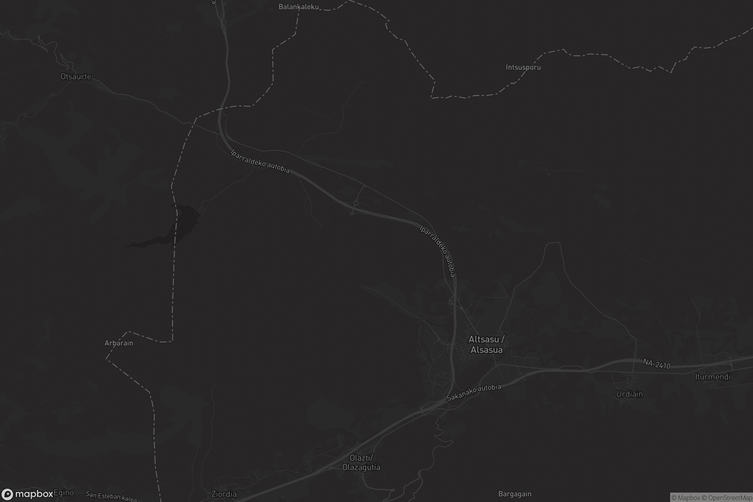 Mapa de Altsasu / Alsasua