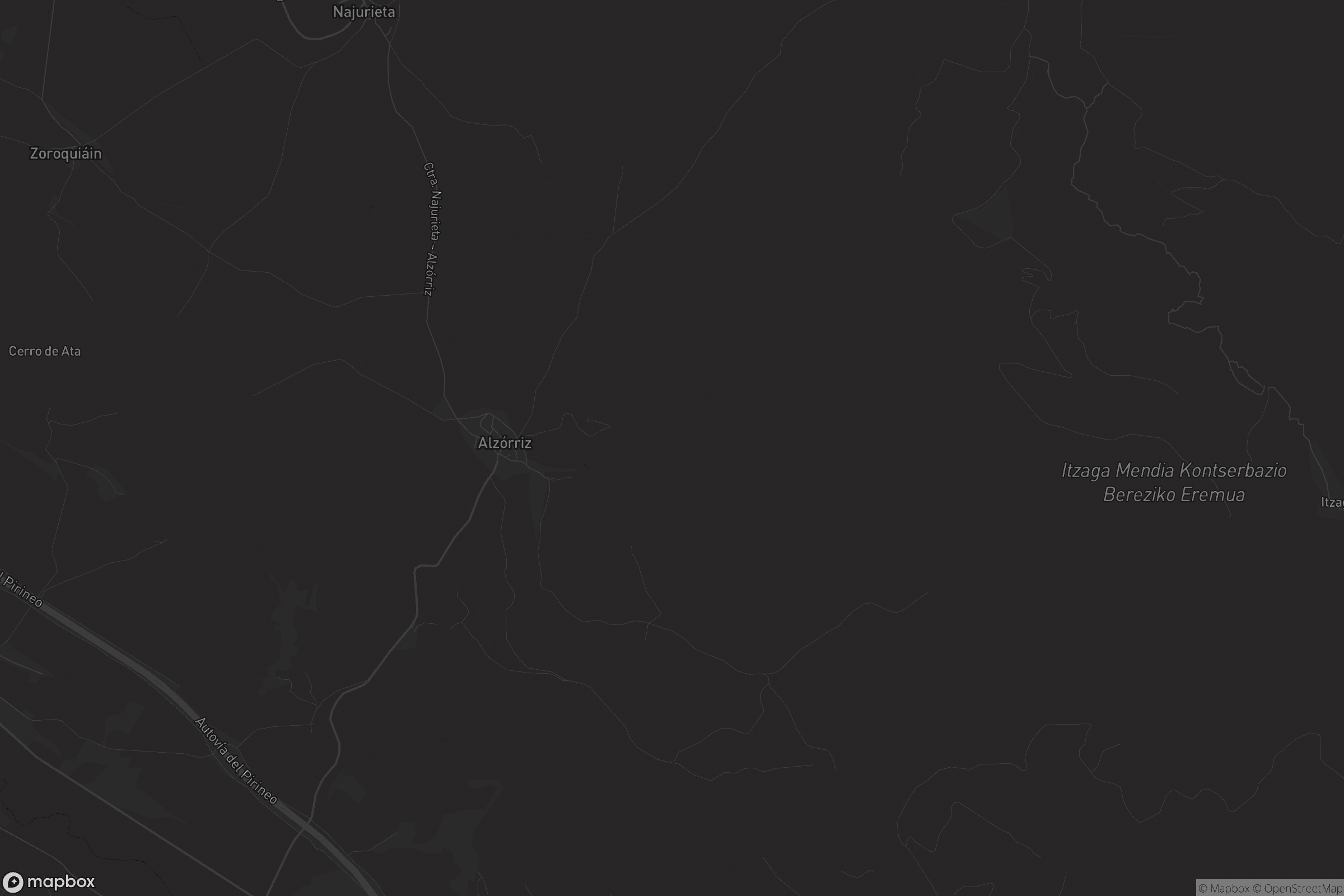 Mapa de Alzórriz