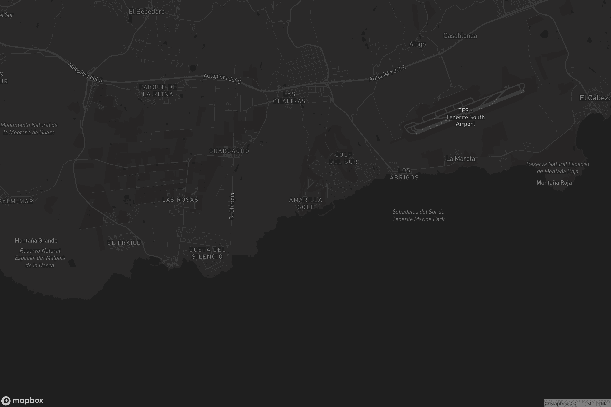 Mapa de Amarilla Golf