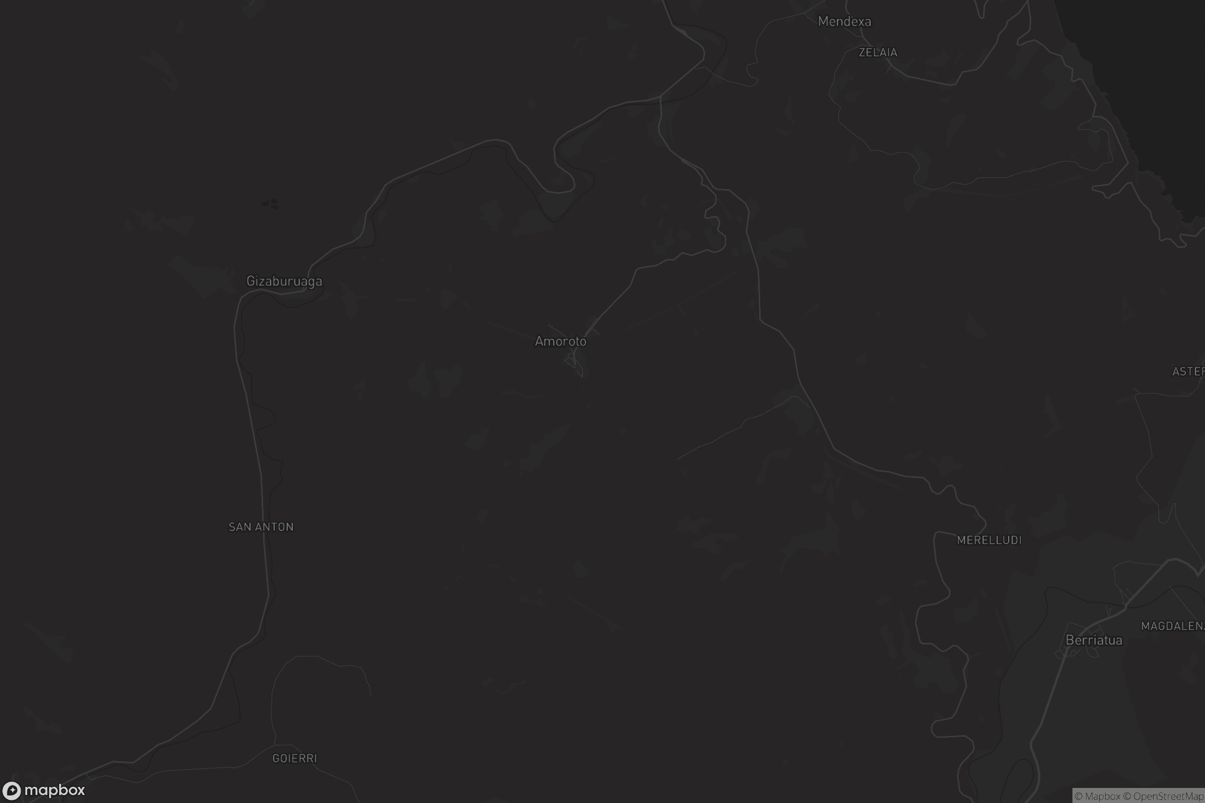 Mapa de Amoroto