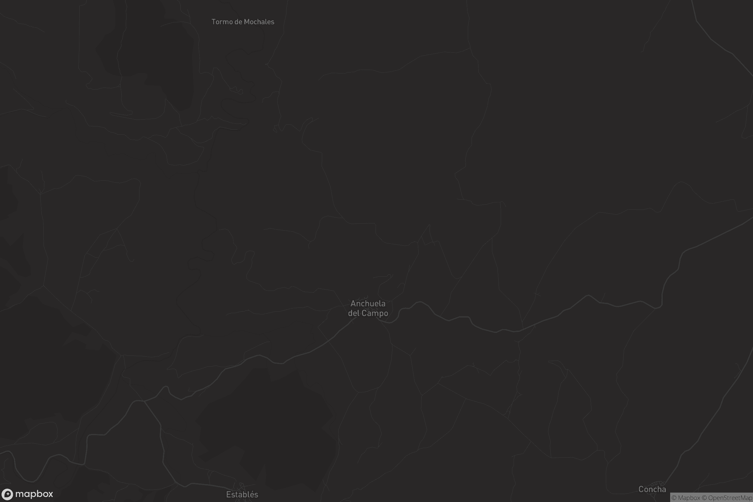 Mapa de Anchuela del Campo