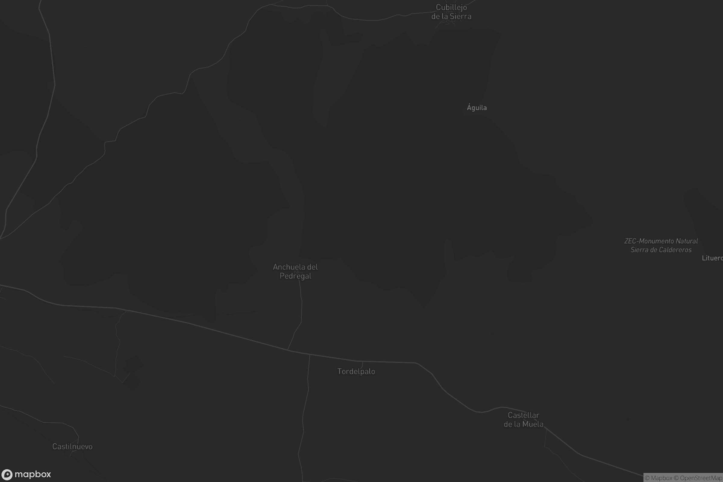 Mapa de Anchuela del Pedregal