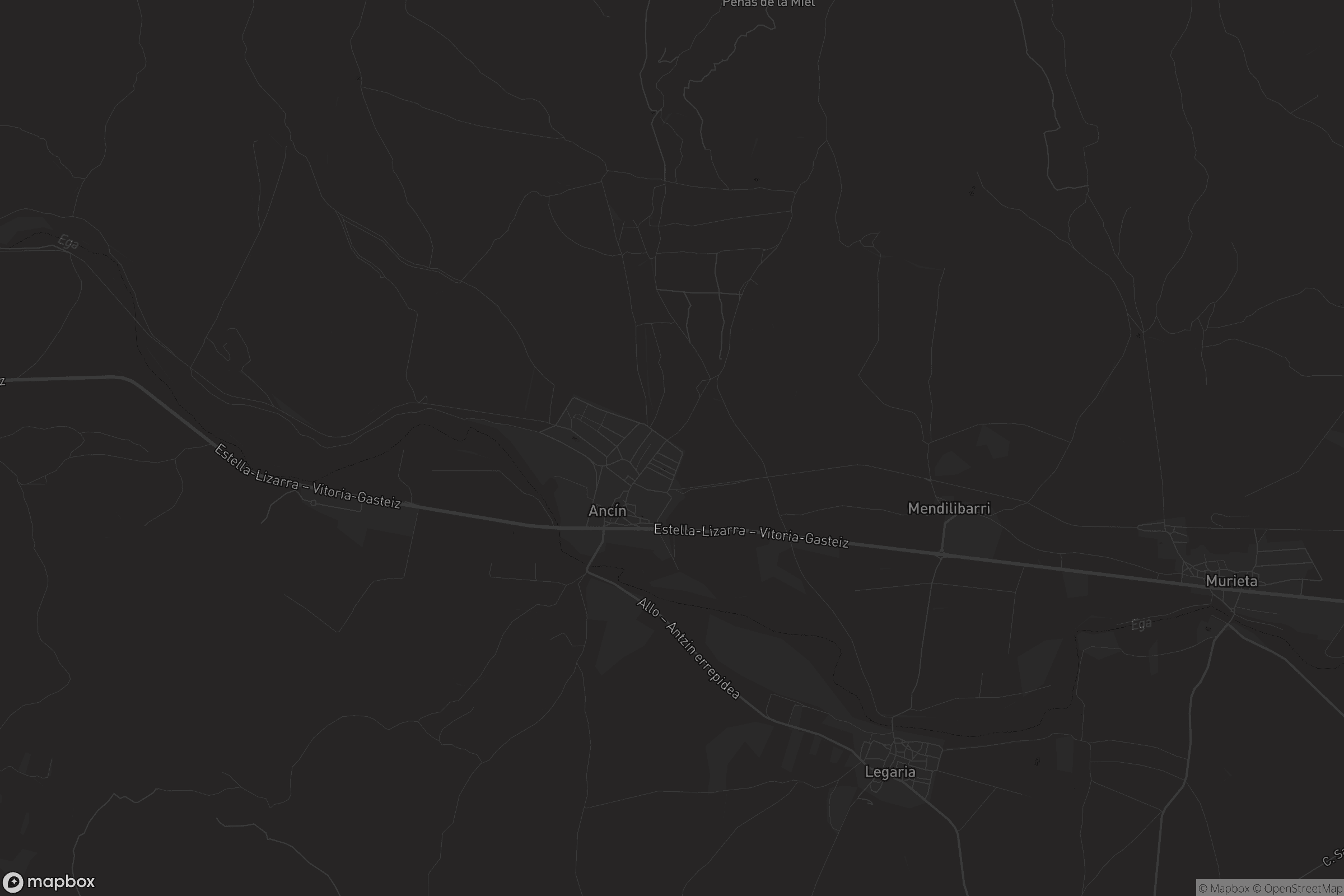 Mapa de Ancín / Antzin