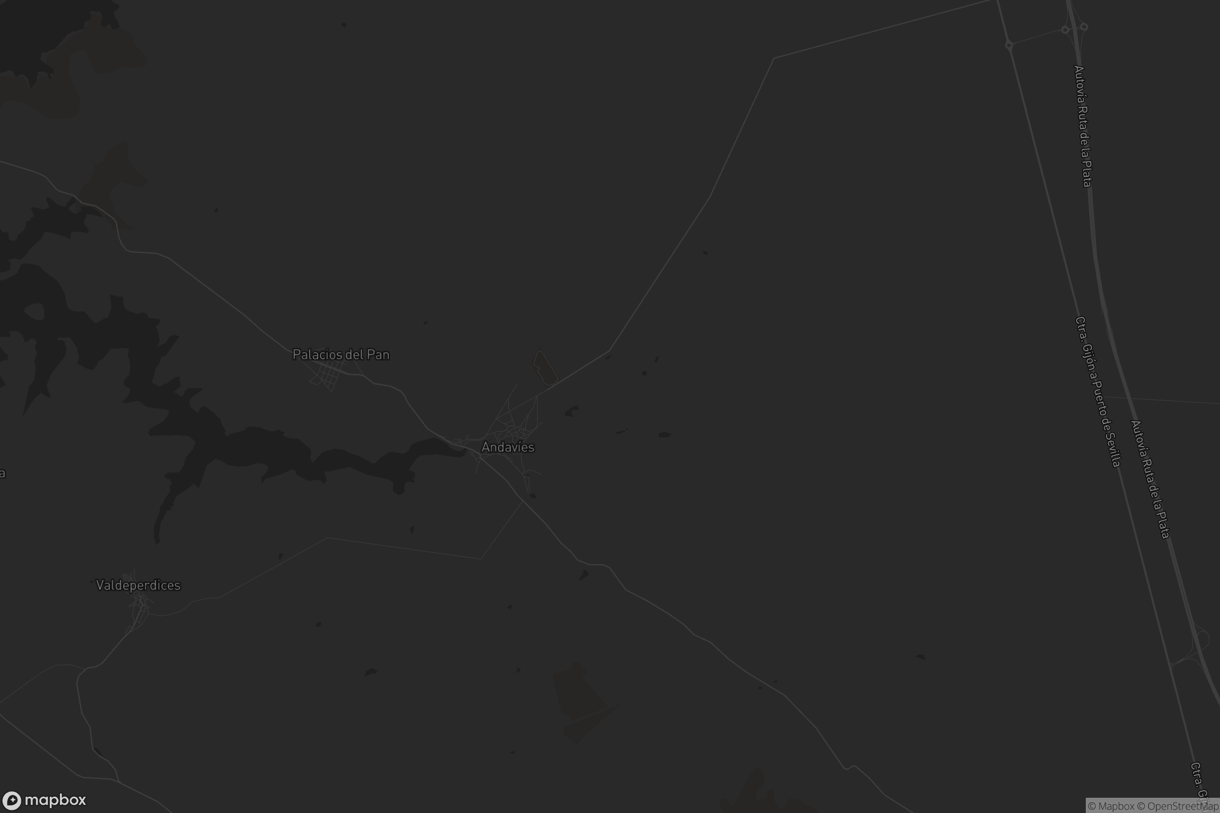 Mapa de Andavías