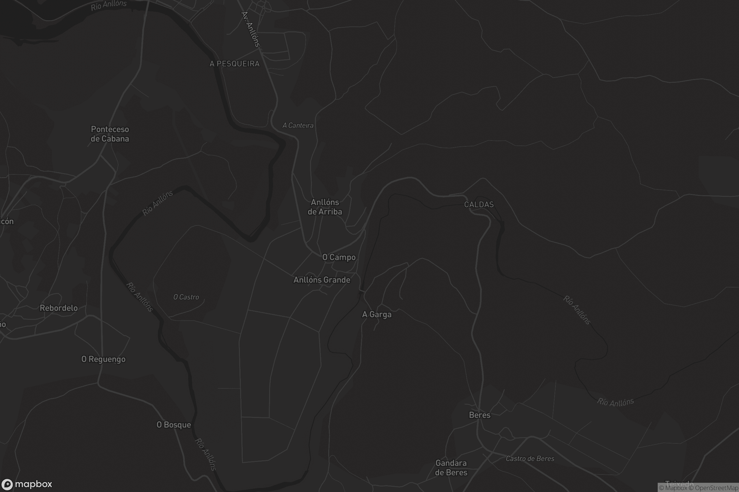 Mapa de Anllóns