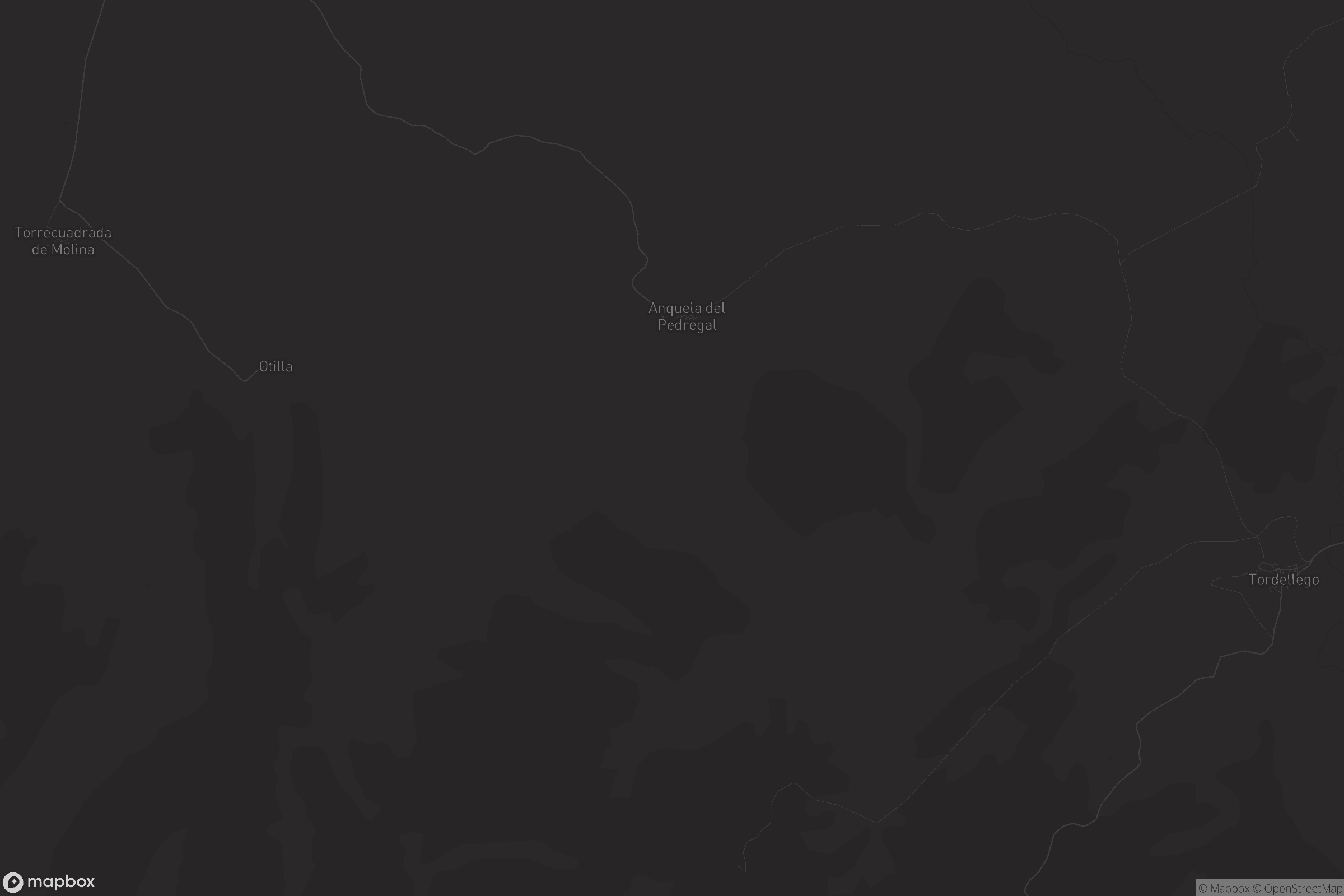 Mapa de Anquela del Pedregal