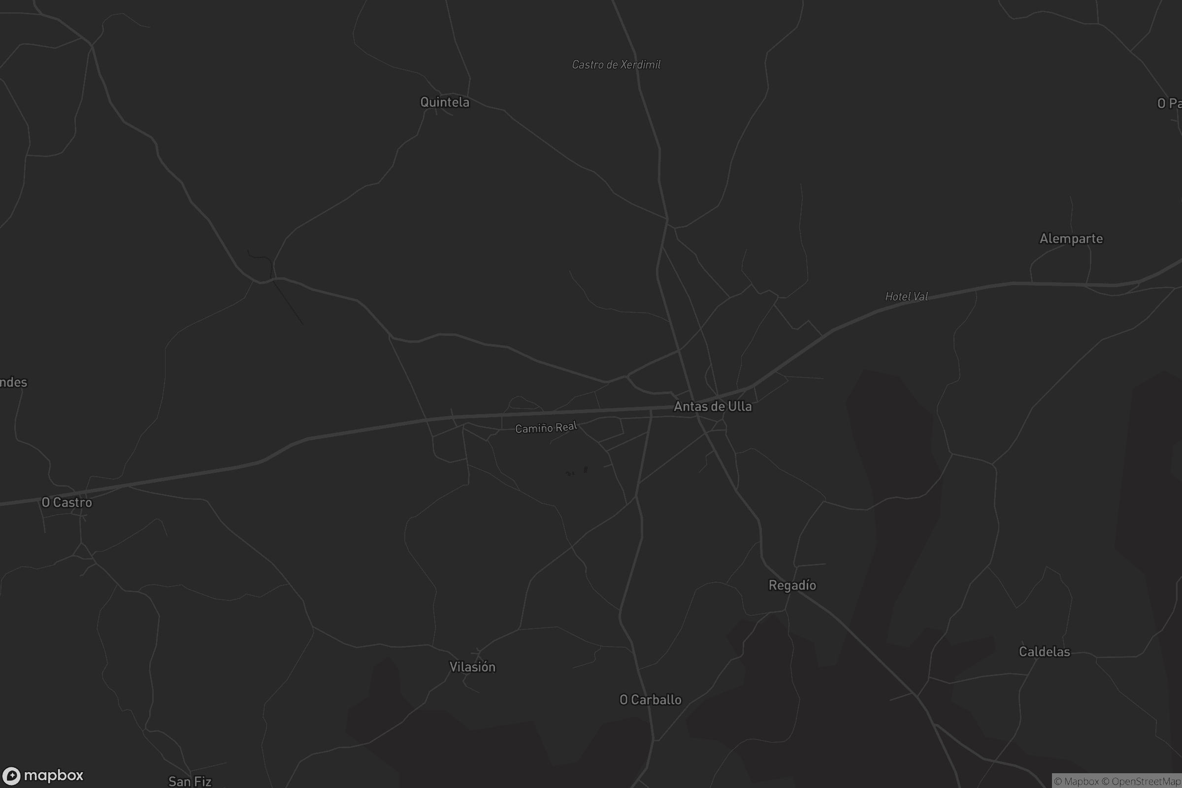 Mapa de Antas de Ulla