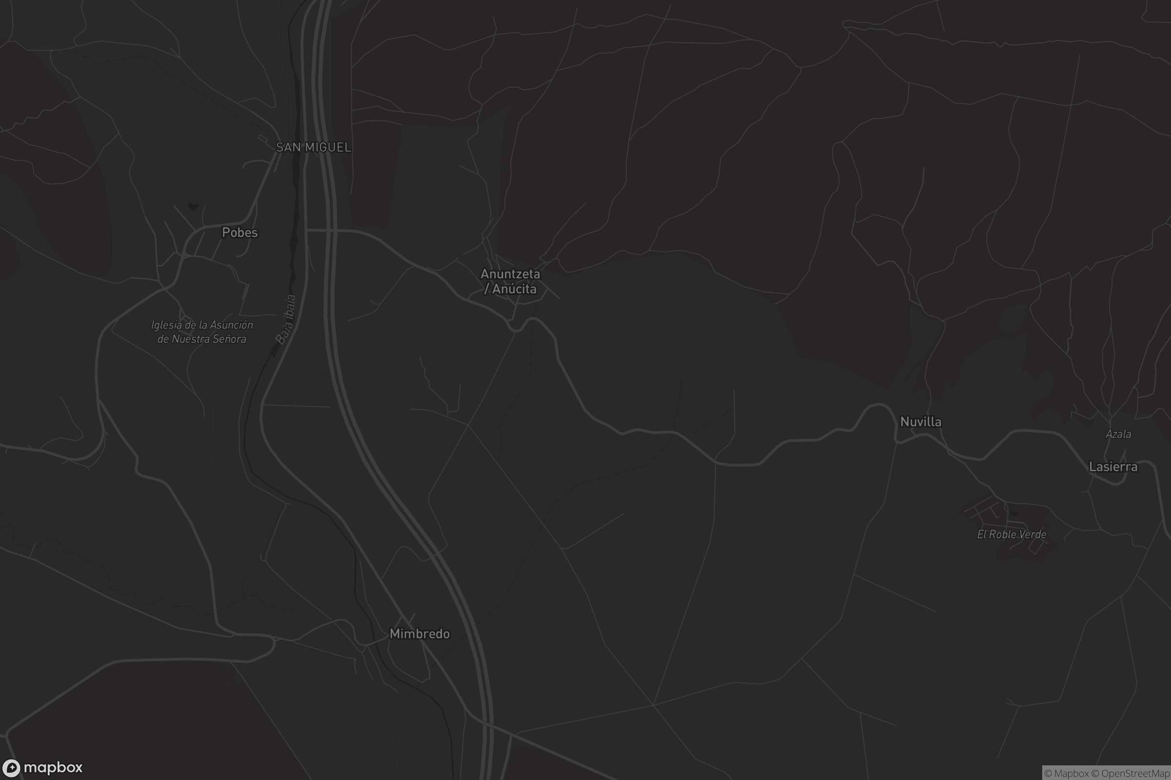 Mapa de Anúcita / Anuntzeta