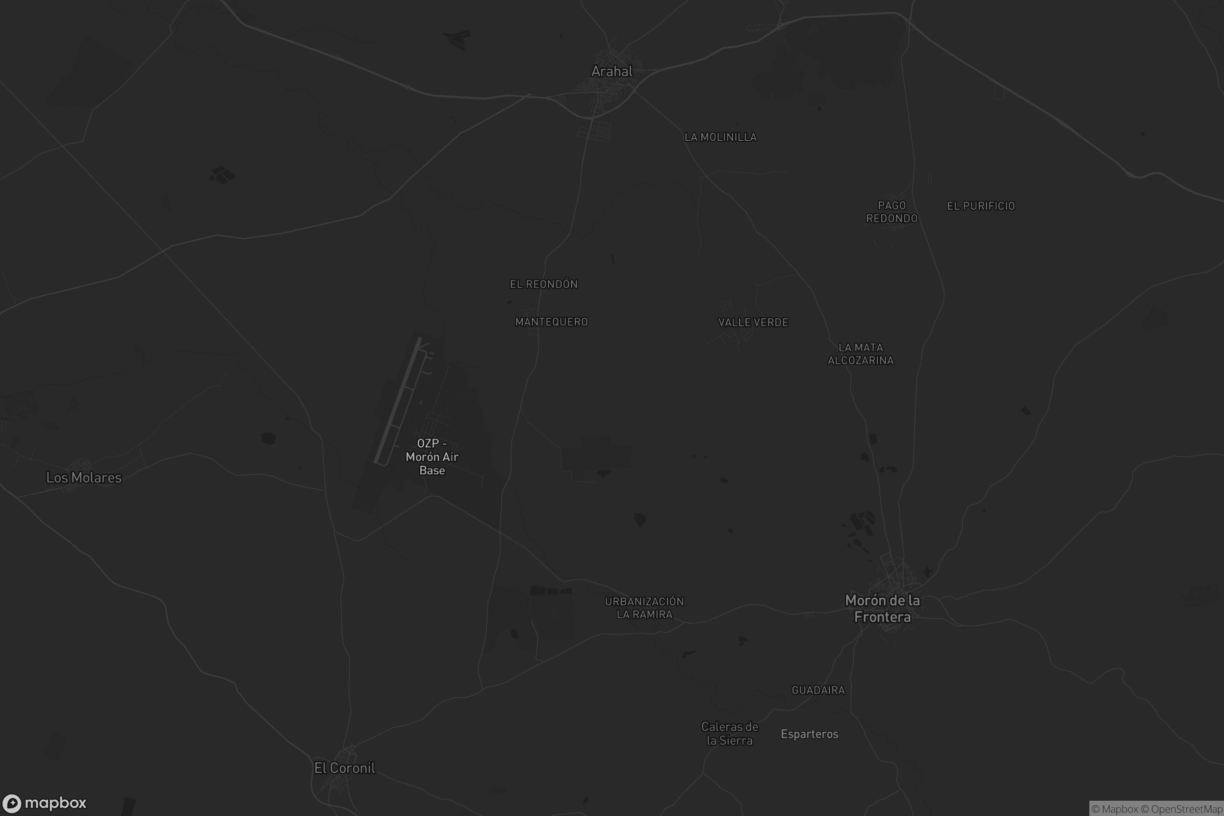 Mapa de Arahal
