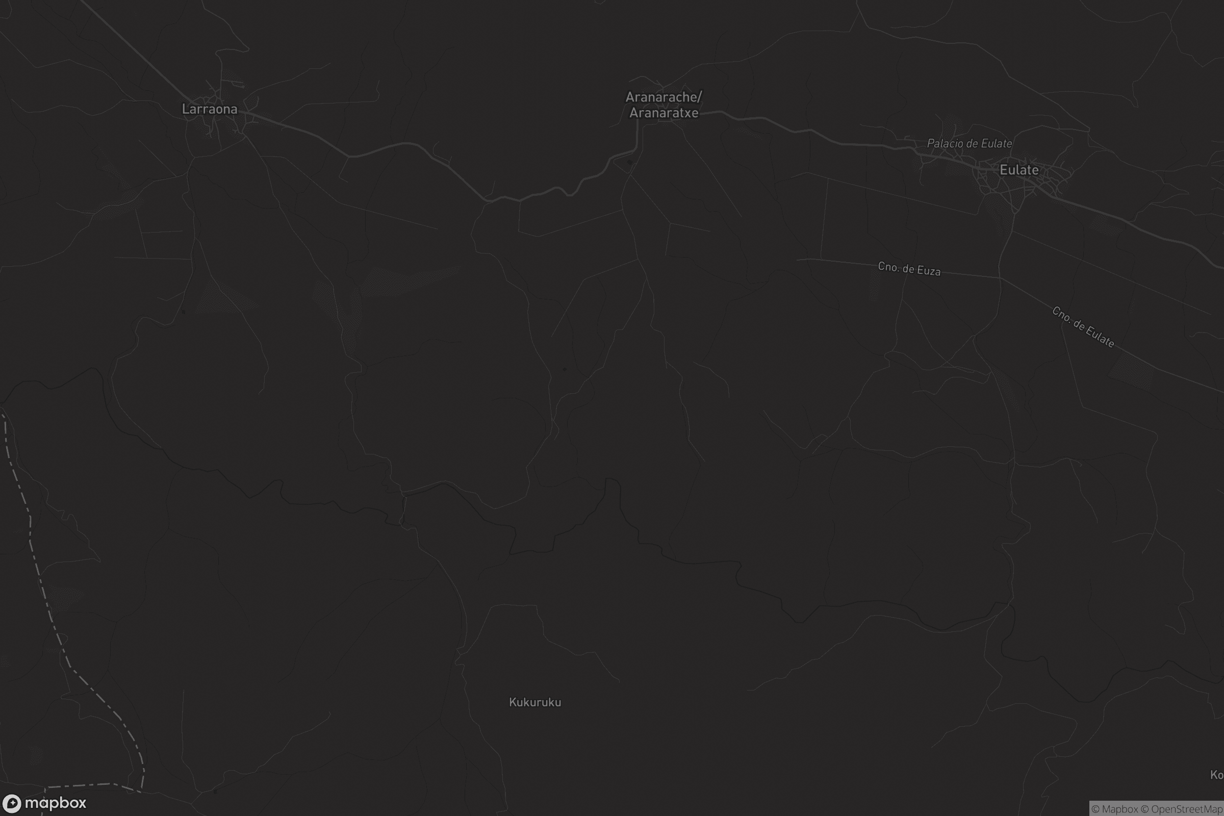 Mapa de Aranarache / Aranaratxe