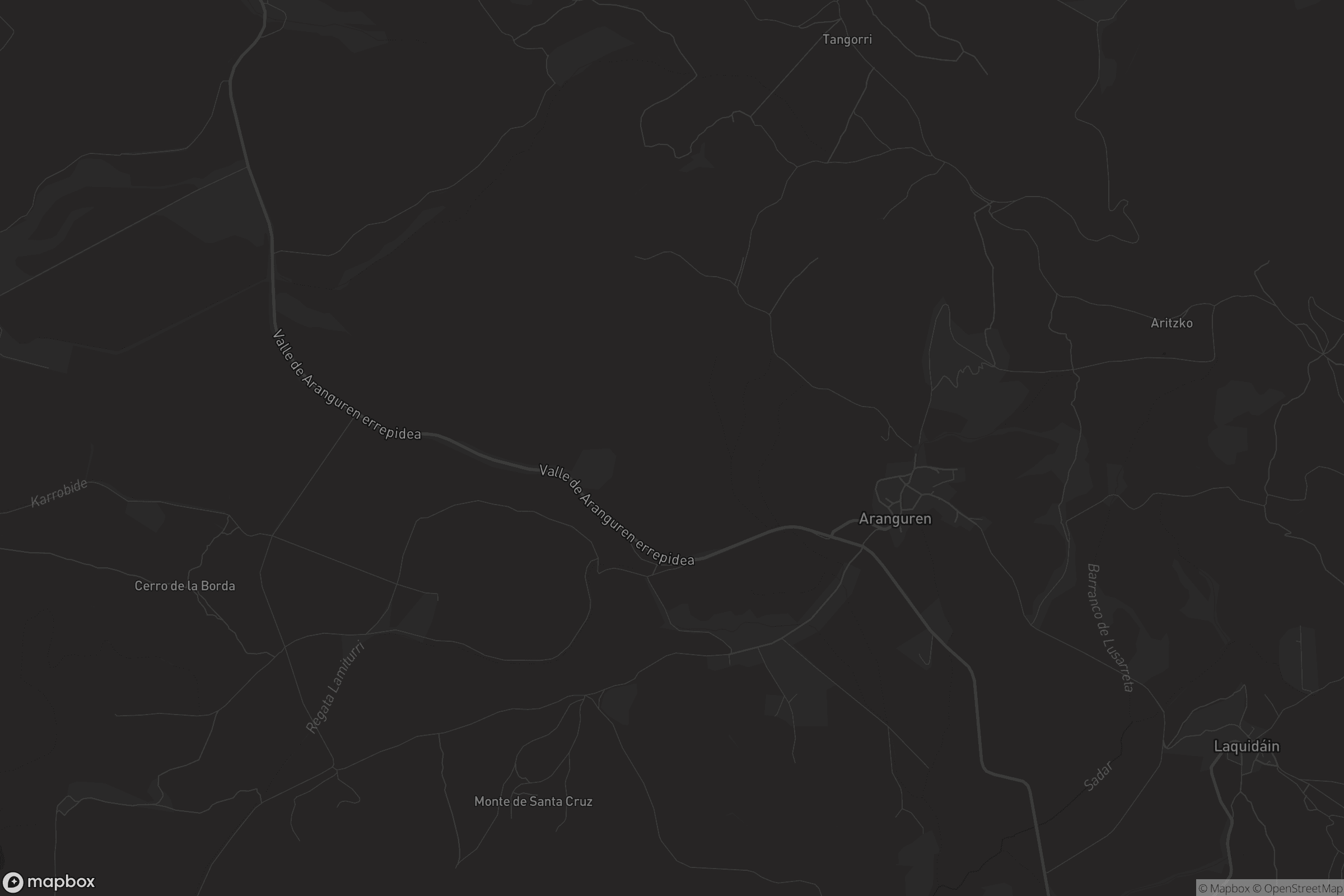 Mapa de Aranguren