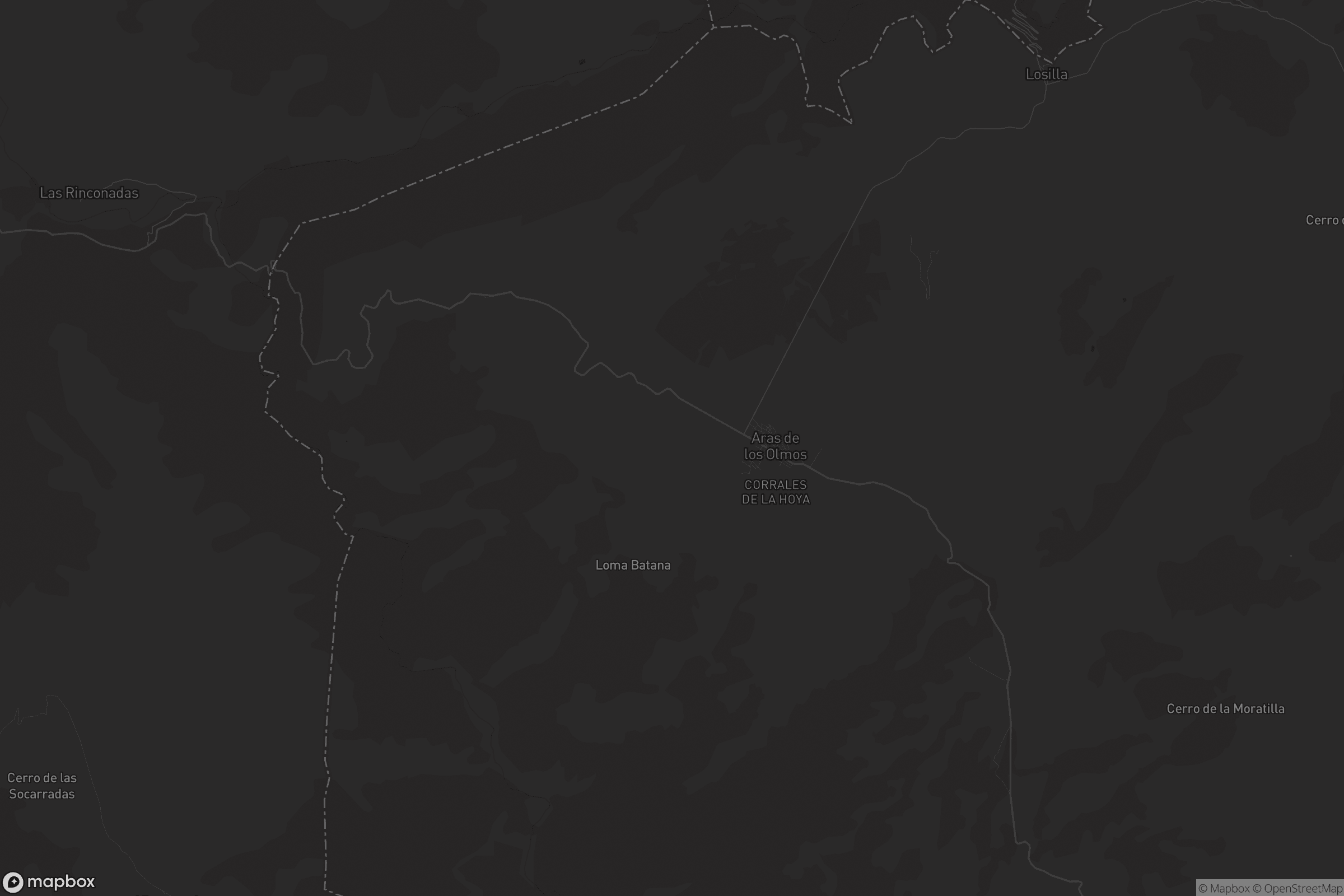 Mapa de Aras de los Olmos