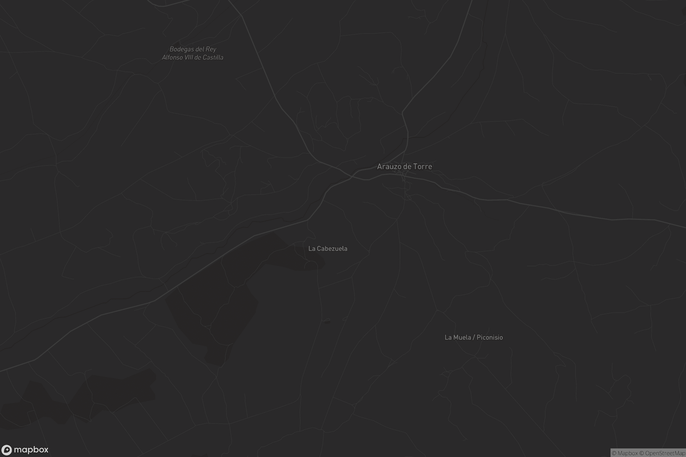 Mapa de Arauzo de Torre