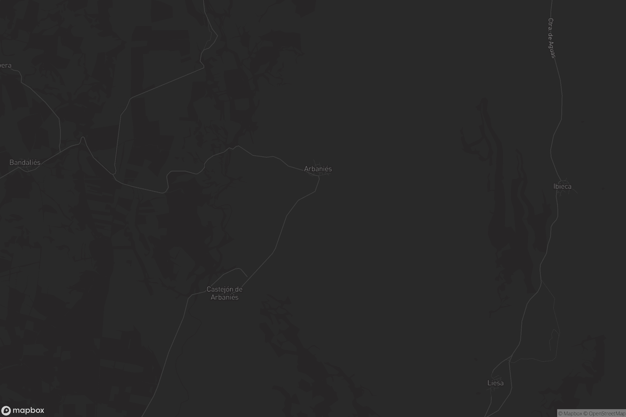 Mapa de Arbaniés
