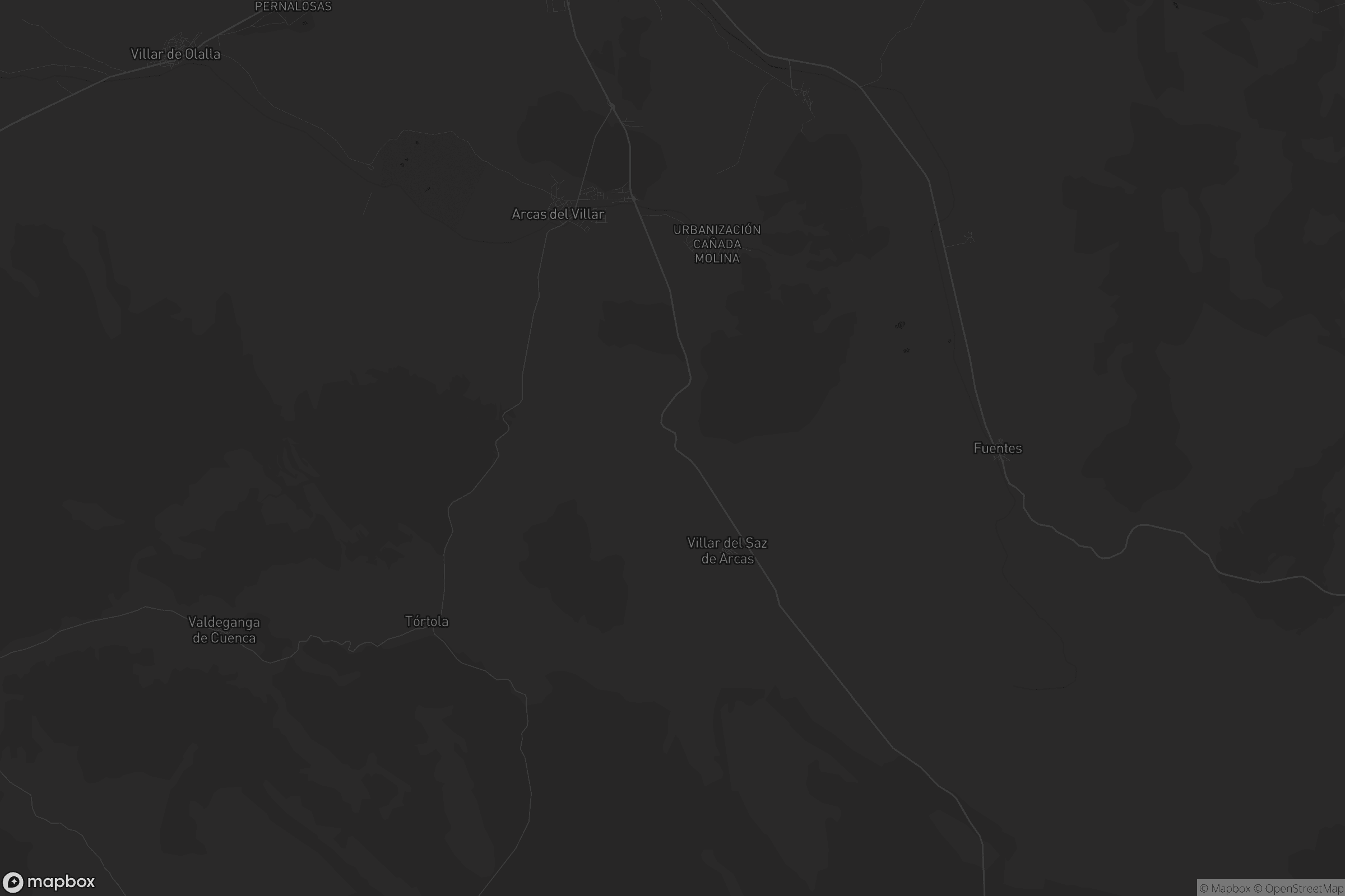 Mapa de Arcas del Villar
