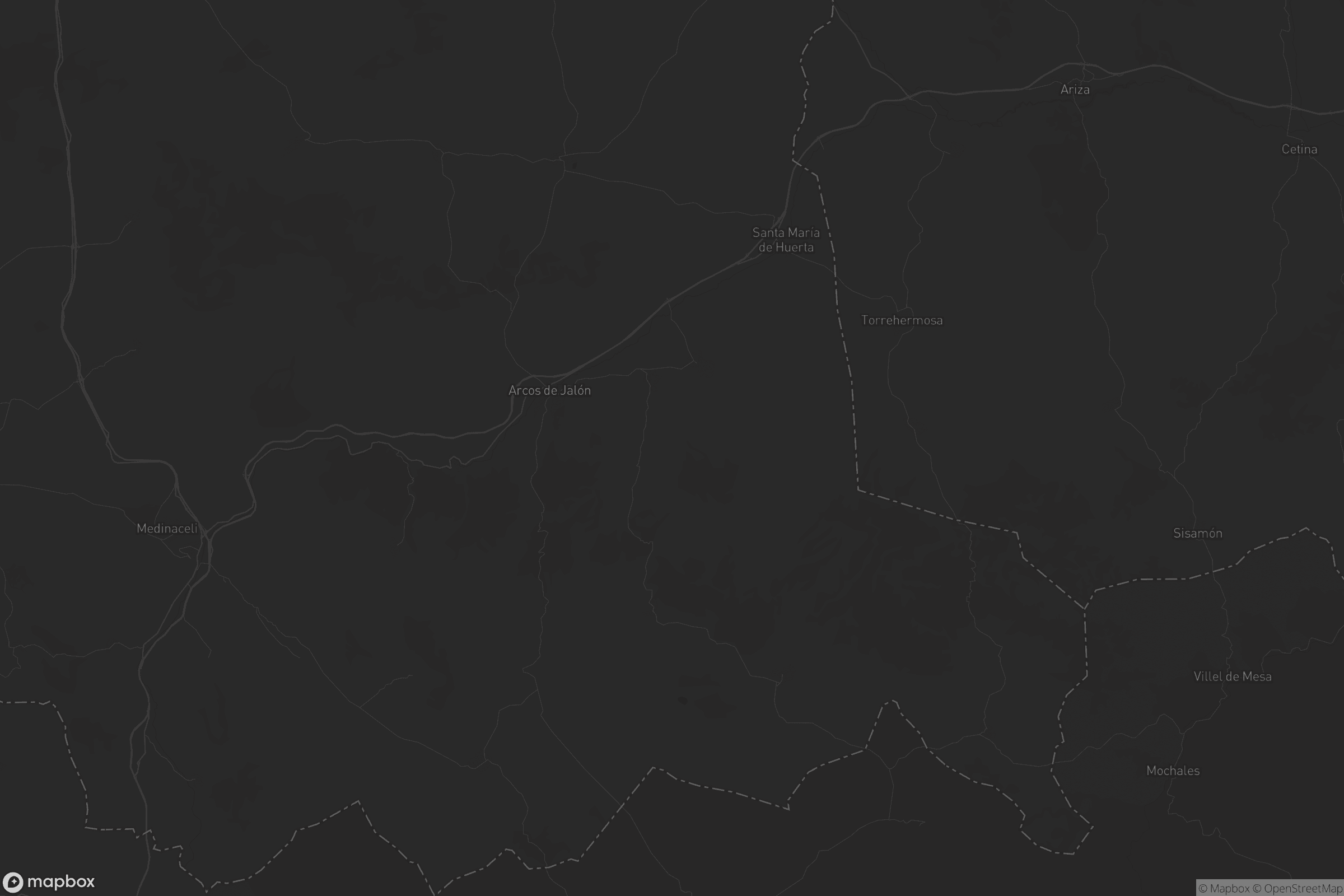 Mapa de Arcos de Jalón