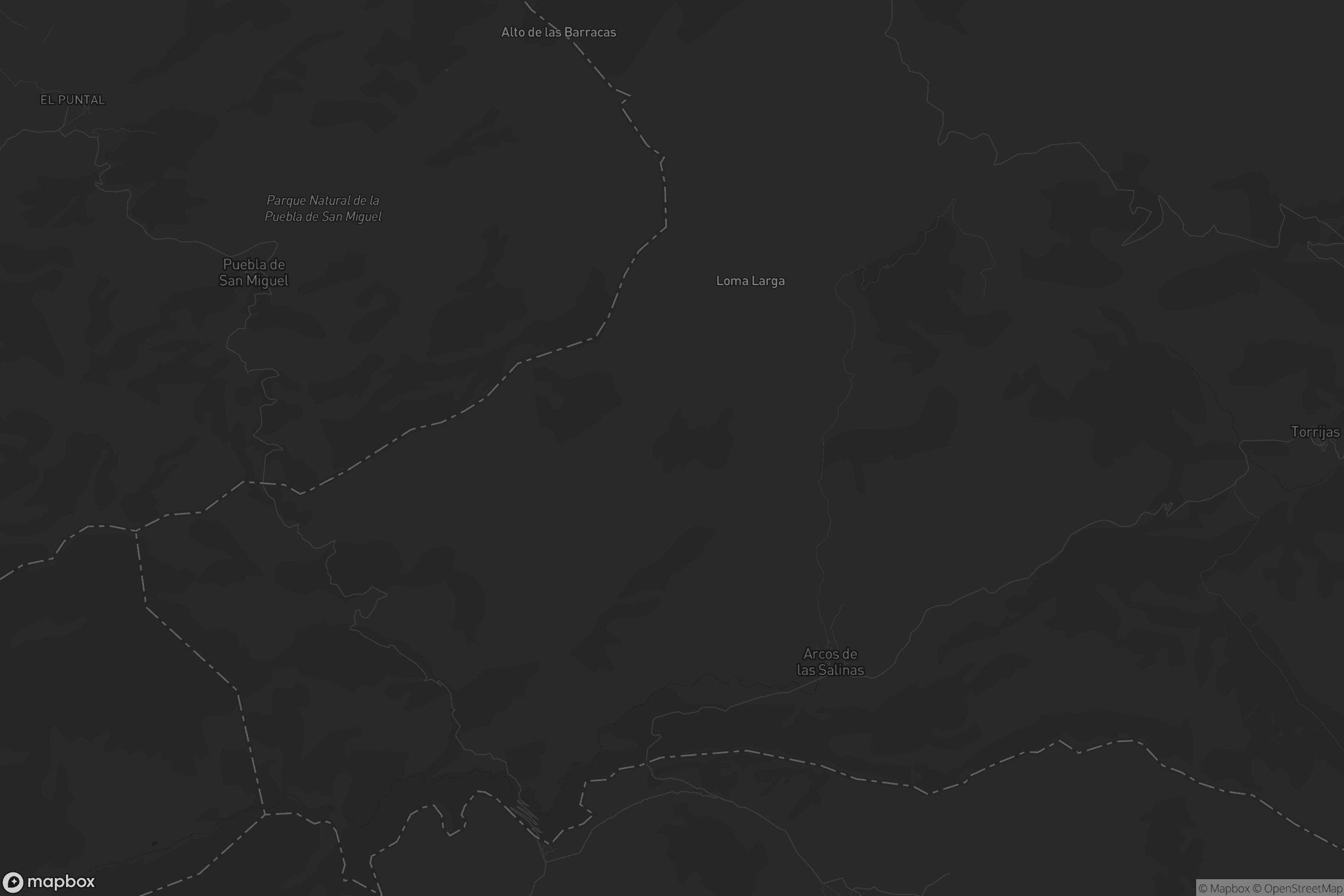 Mapa de Arcos de las Salinas