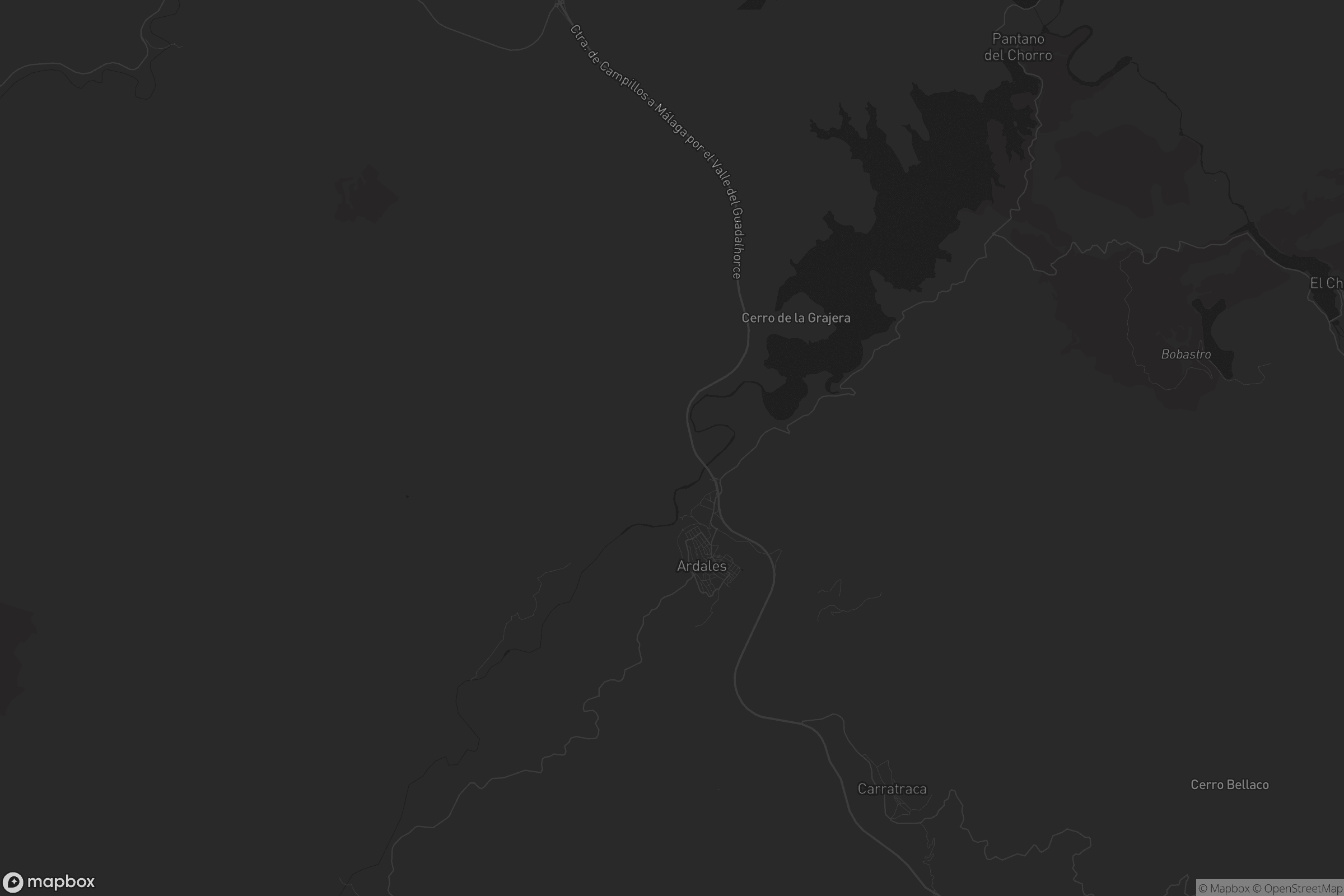Mapa de Ardales