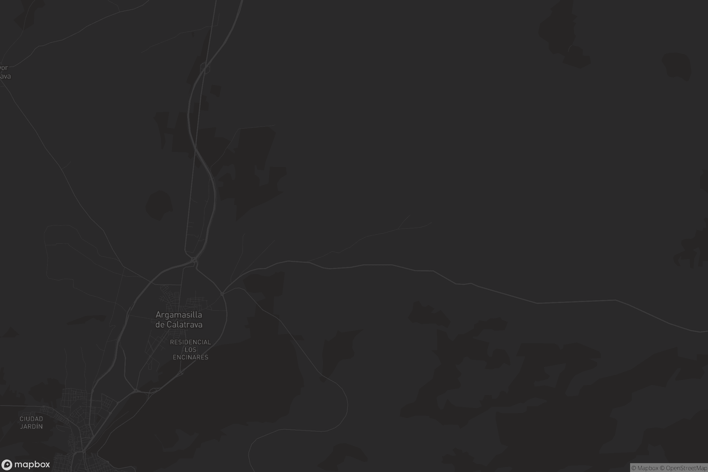 Mapa de Argamasilla de Calatrava