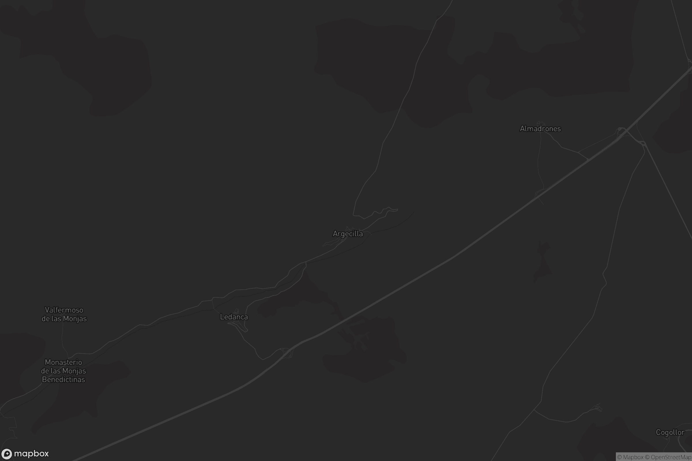 Mapa de Argecilla