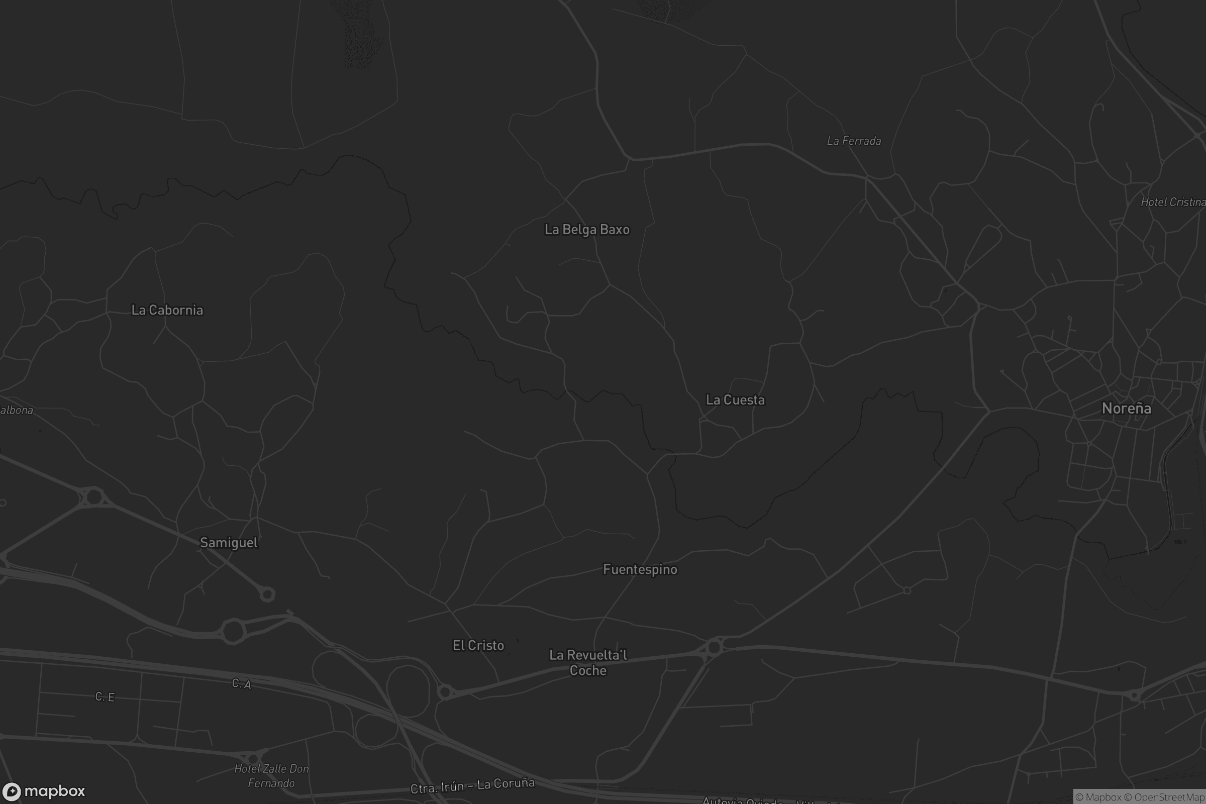 Mapa de Argüelles / Argüeyes