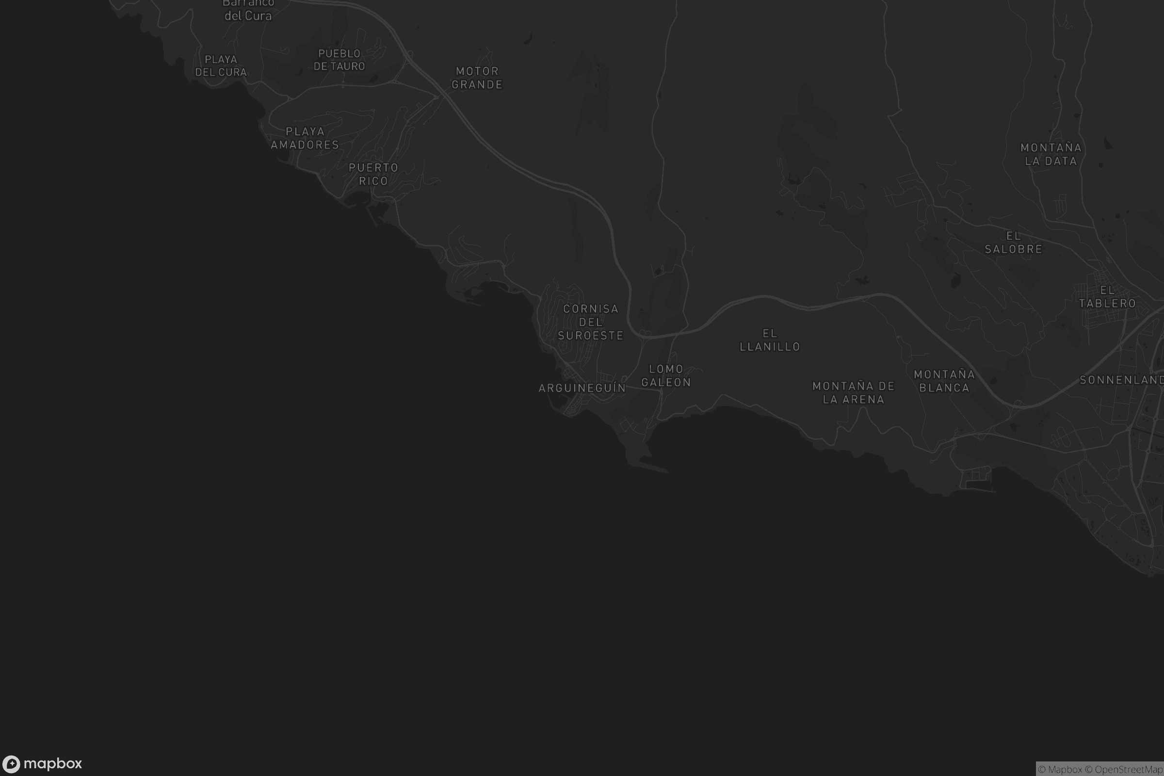 Mapa de Arguineguín