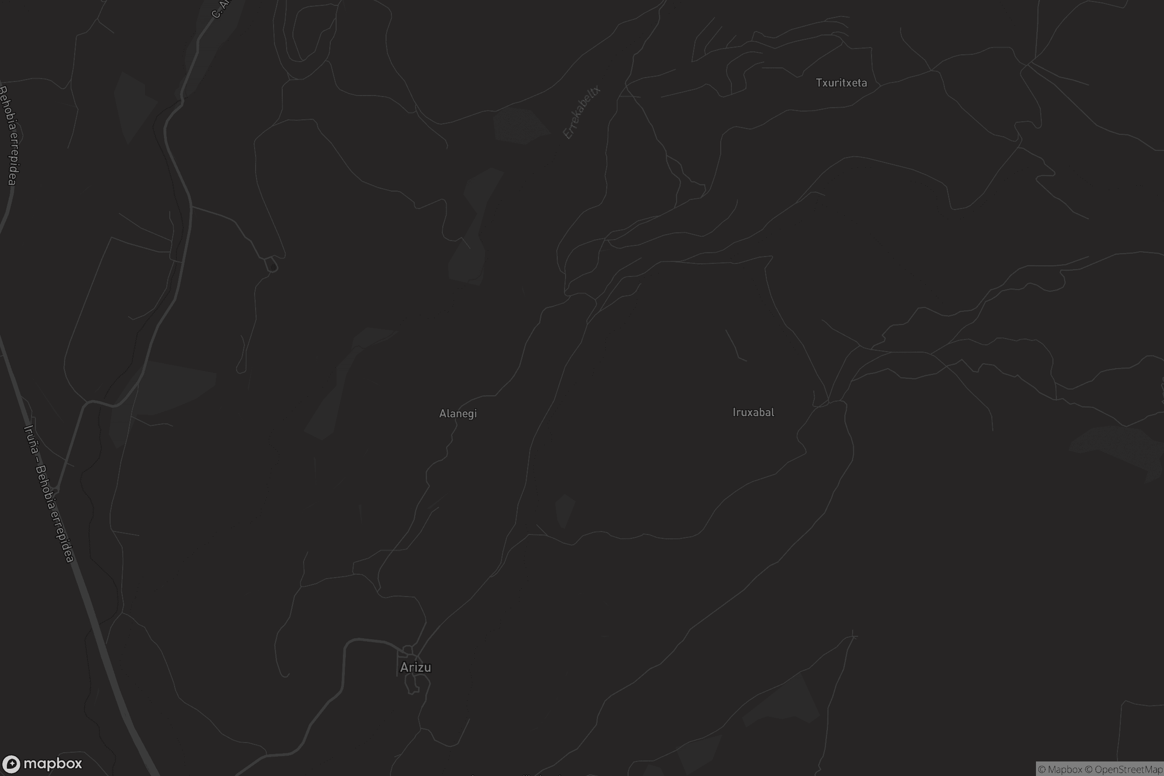 Mapa de Aritzu