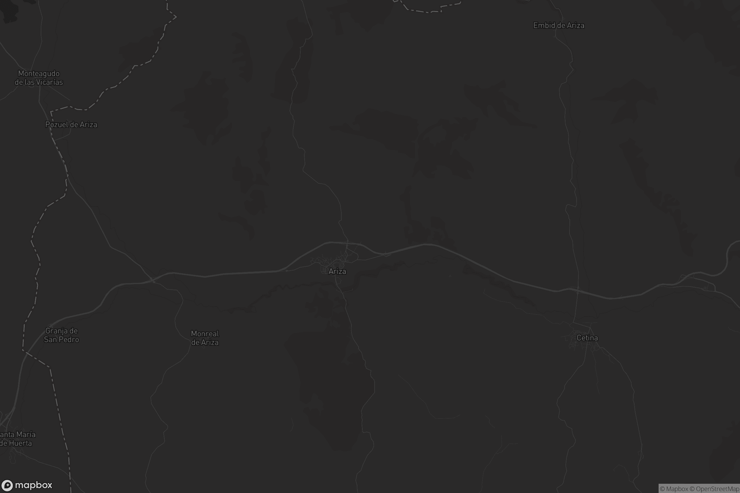 Mapa de Ariza
