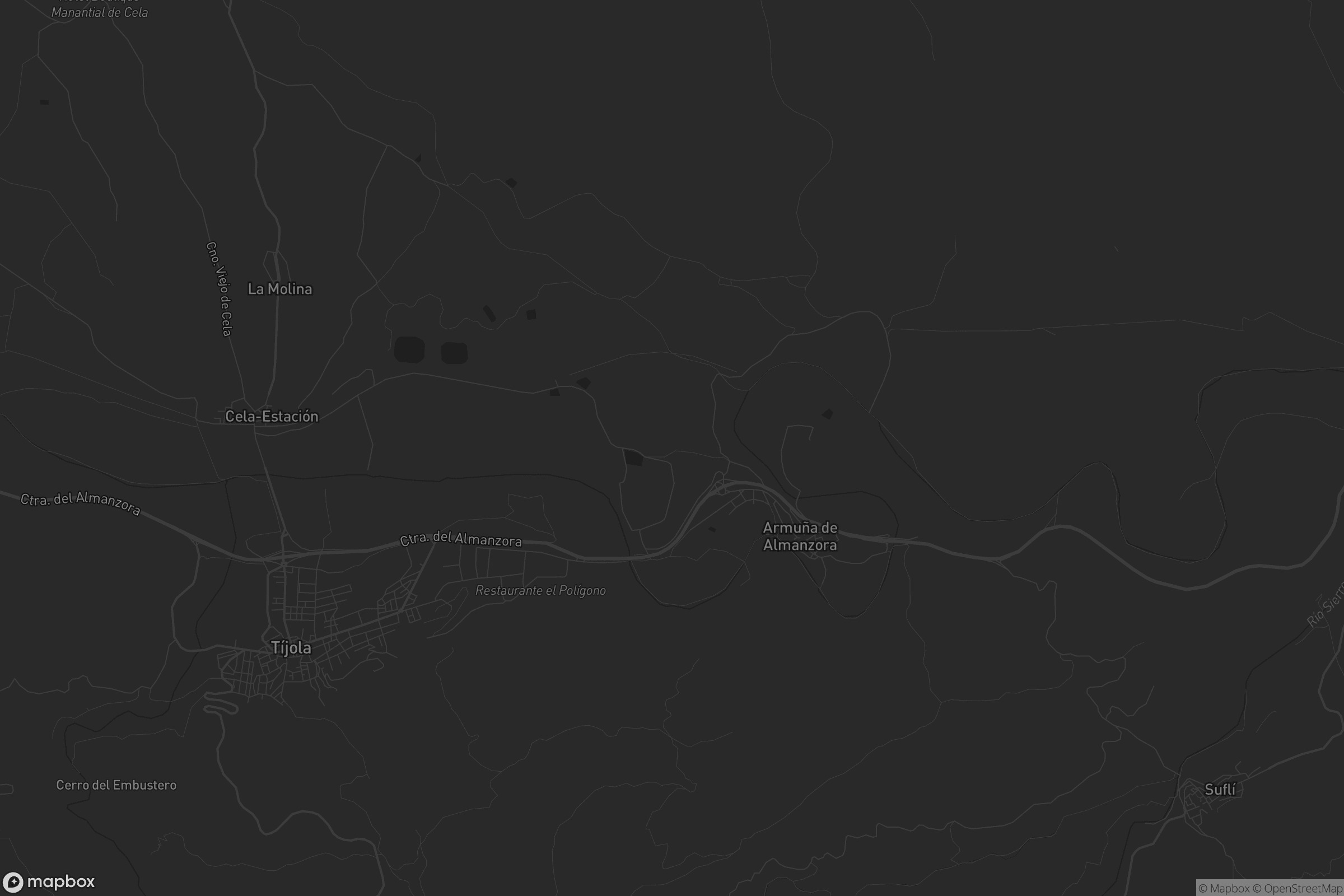 Mapa de Armuña de Almanzora