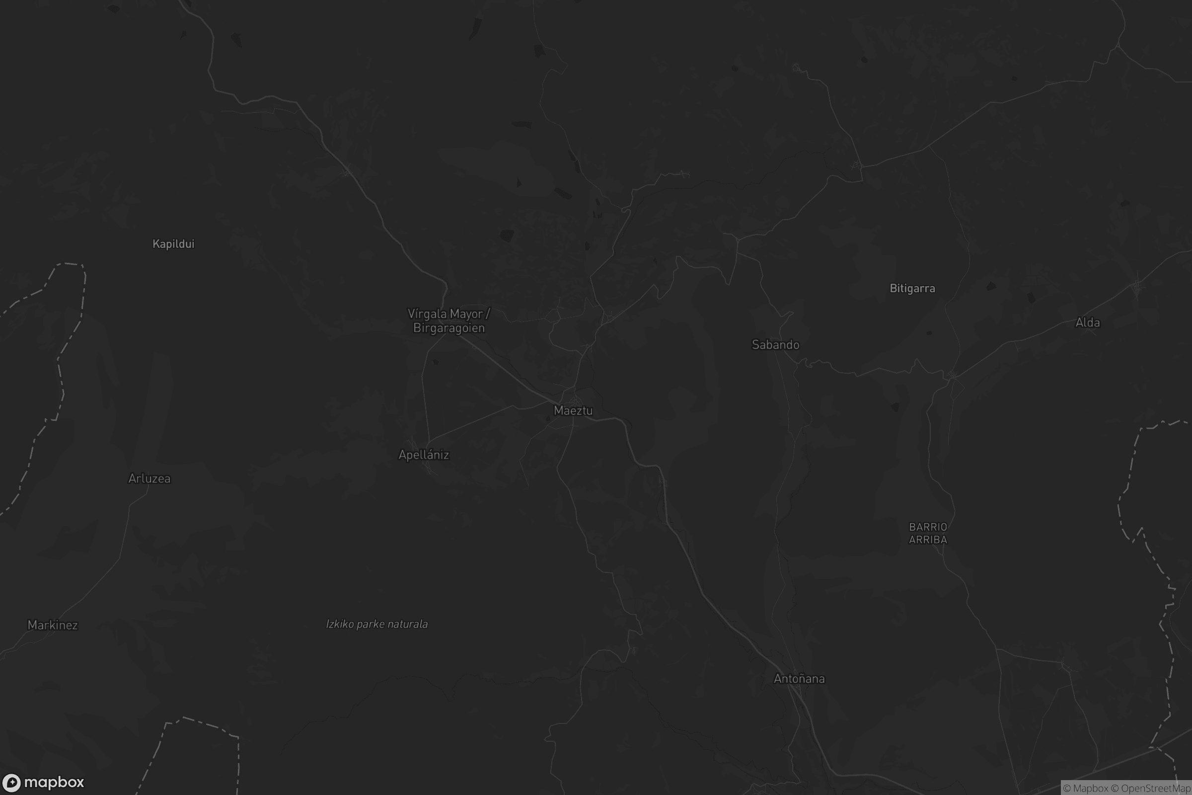 Mapa de Arraia-Maeztu