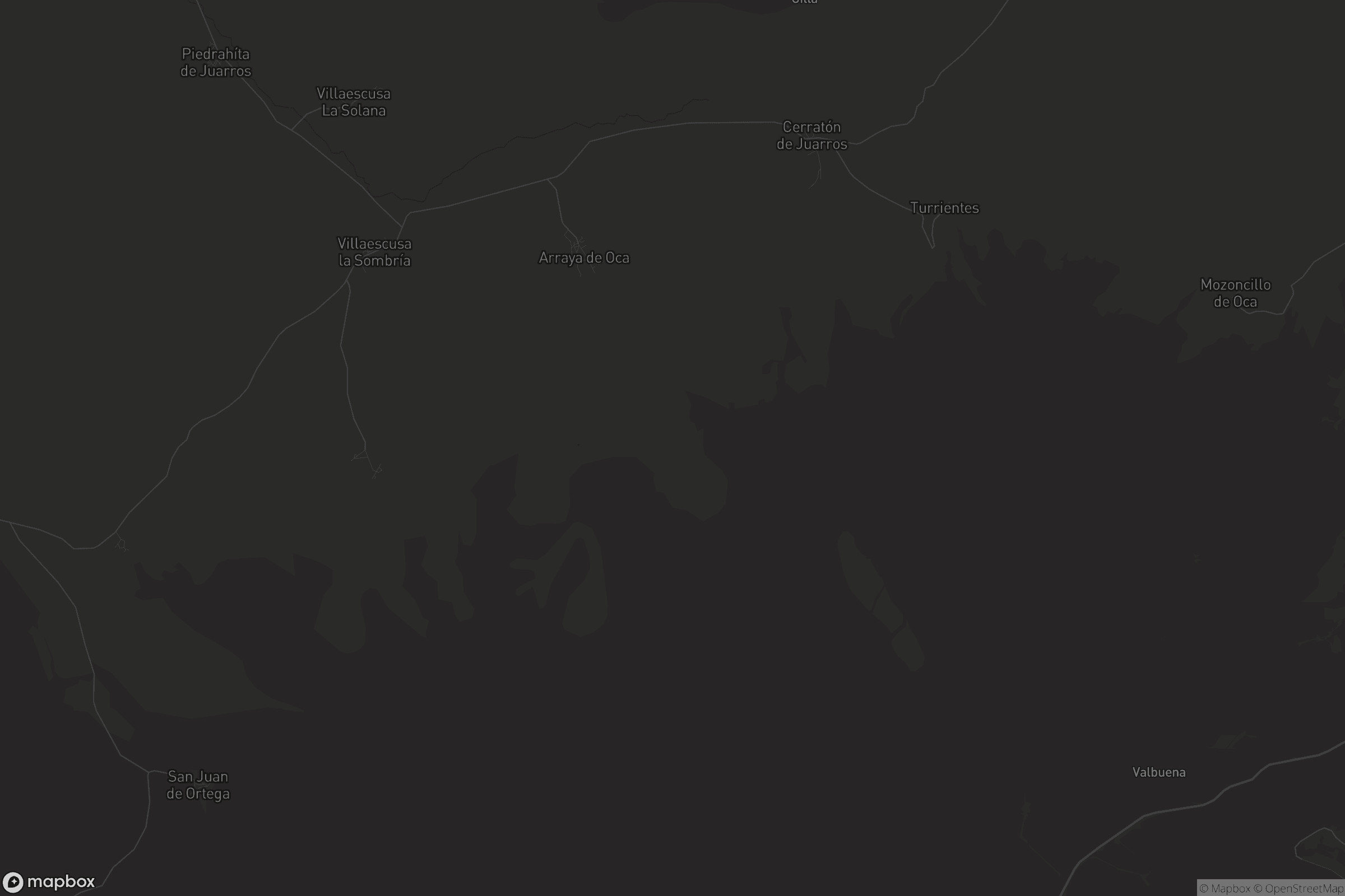 Mapa de Arraya de Oca