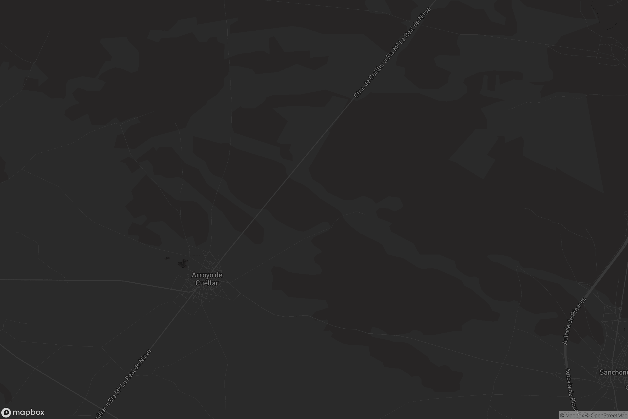 Mapa de Arroyo de Cuéllar