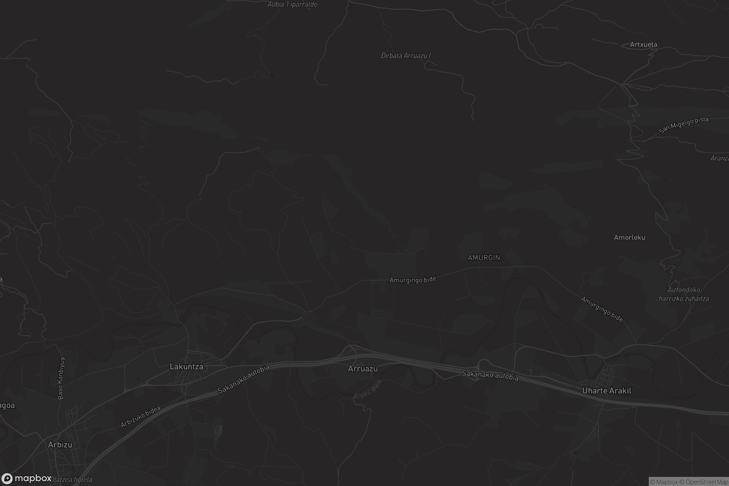 Mapa de Arruazu