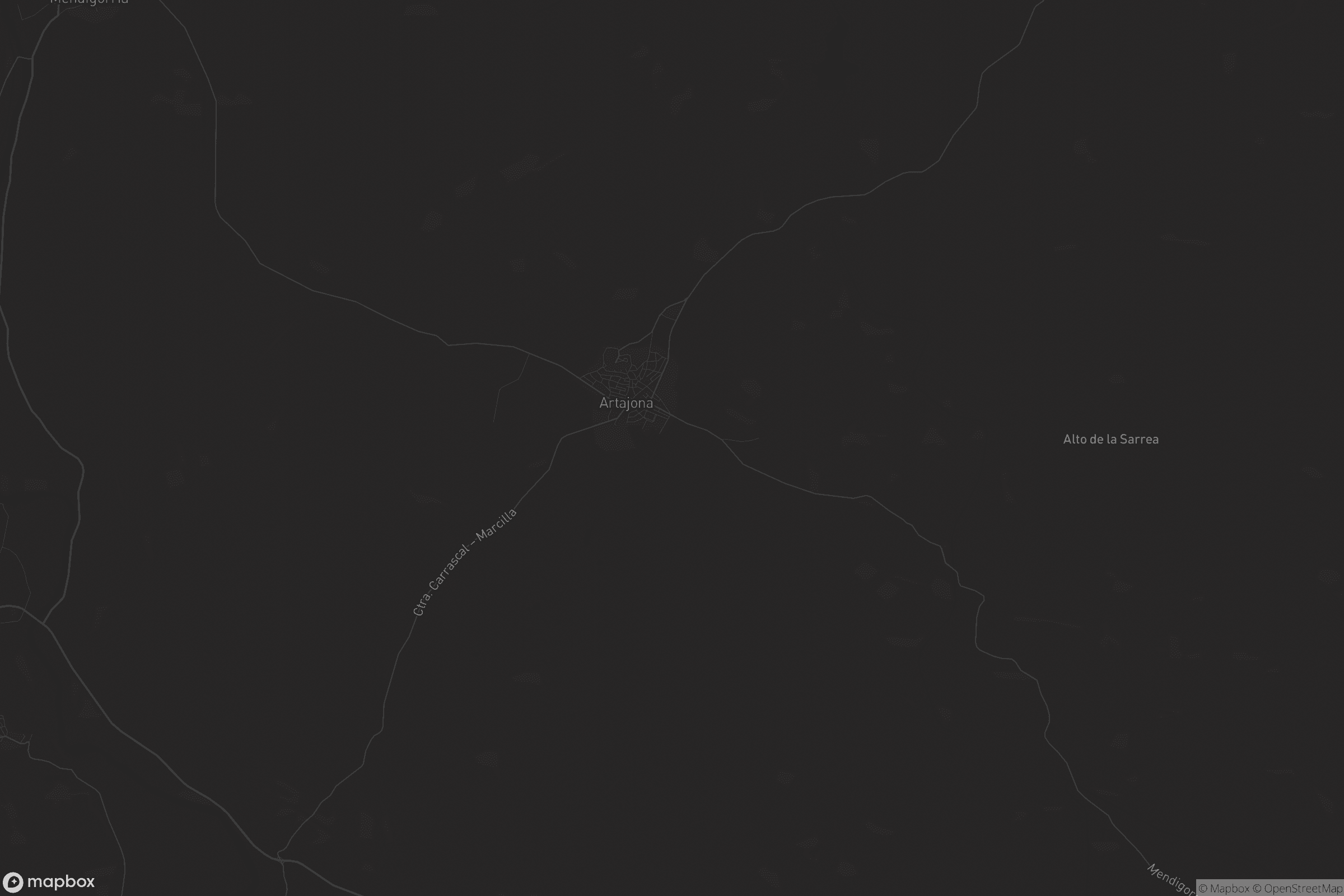 Mapa de Artajona