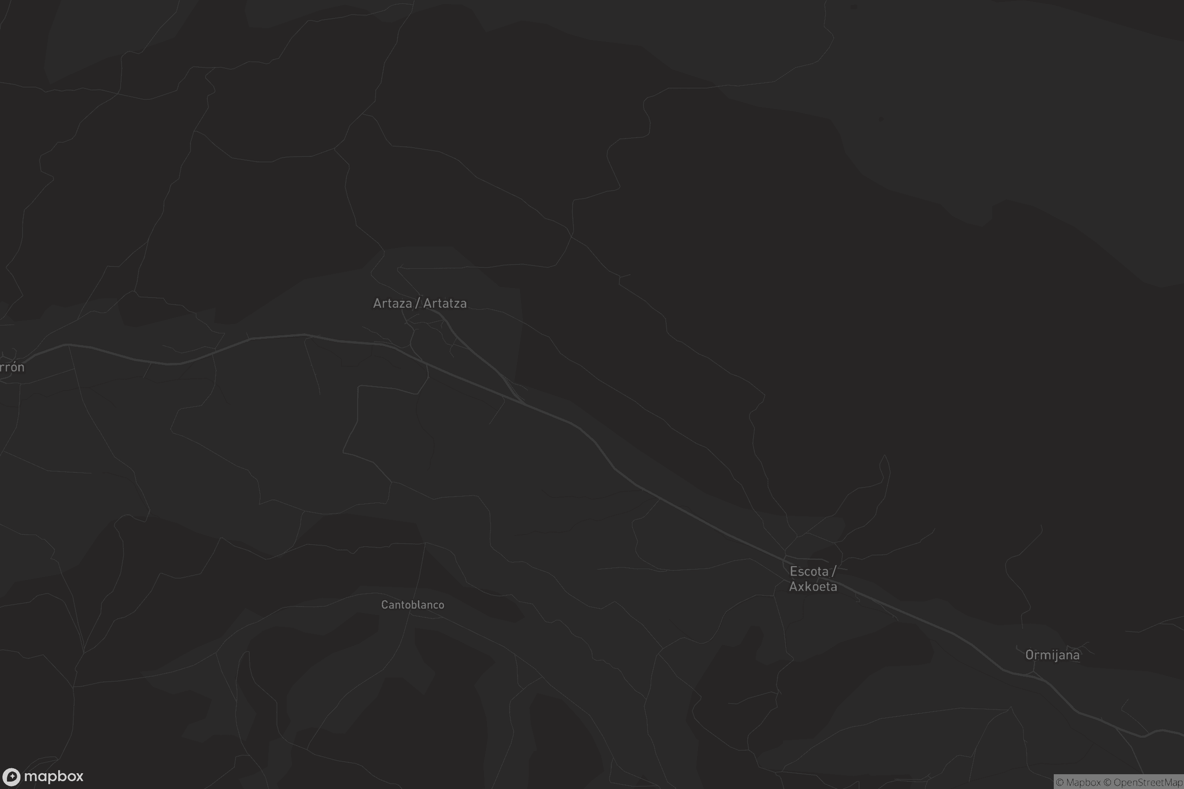 Mapa de Artaza-Escota / Artatza-Axkoeta