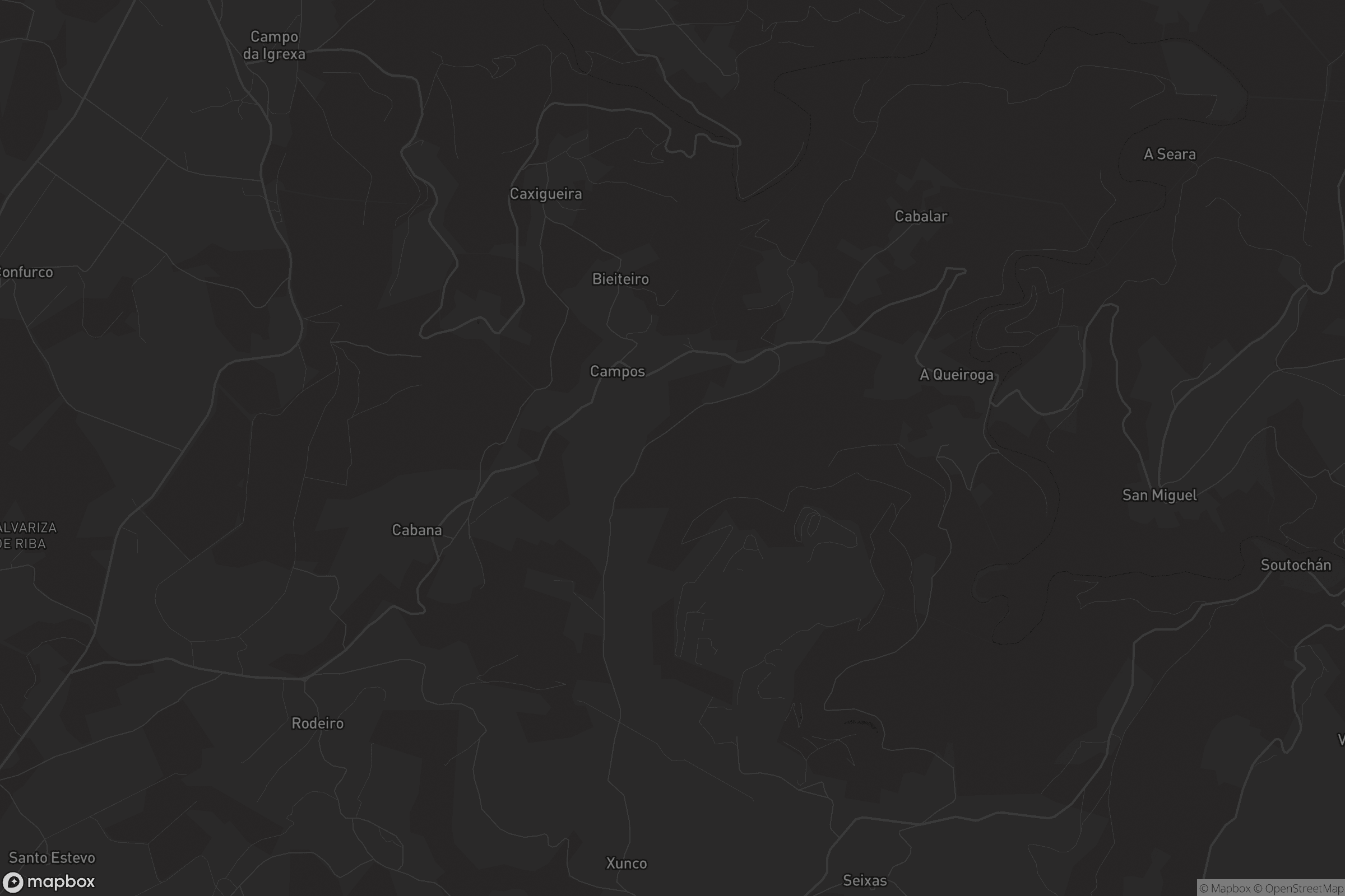 Mapa de As Enchousas