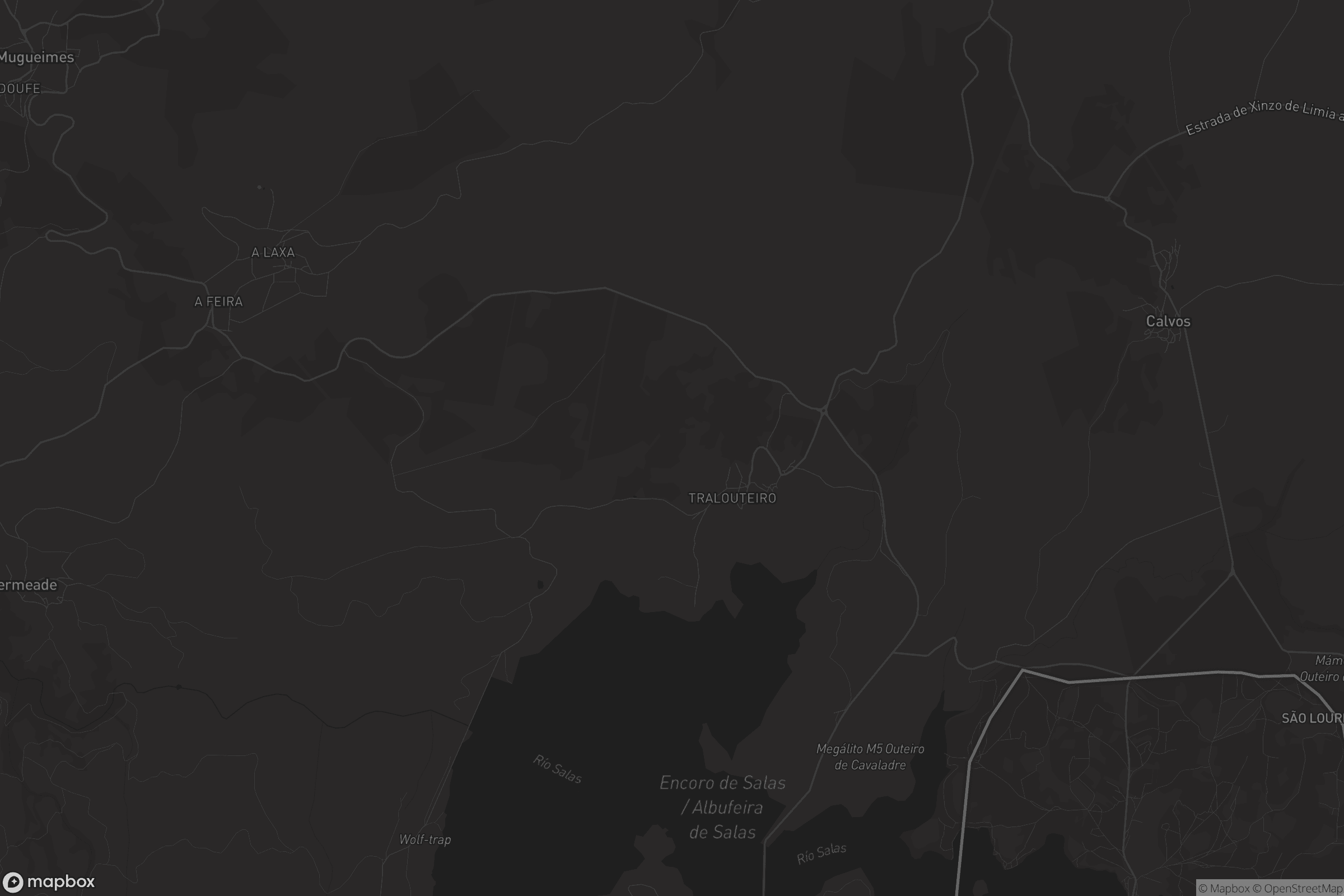 Mapa de As Maus de Salas