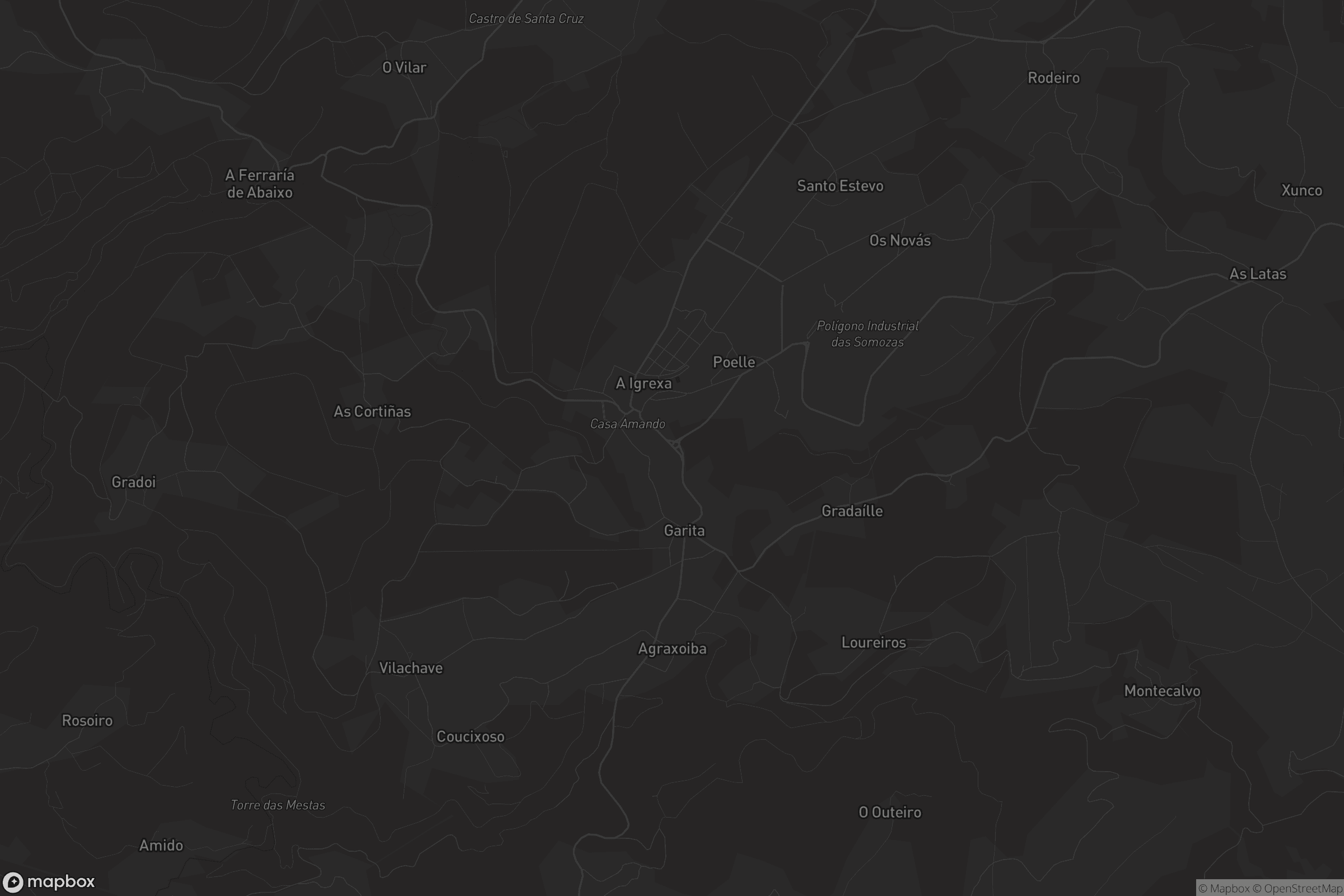 Mapa de As Somozas