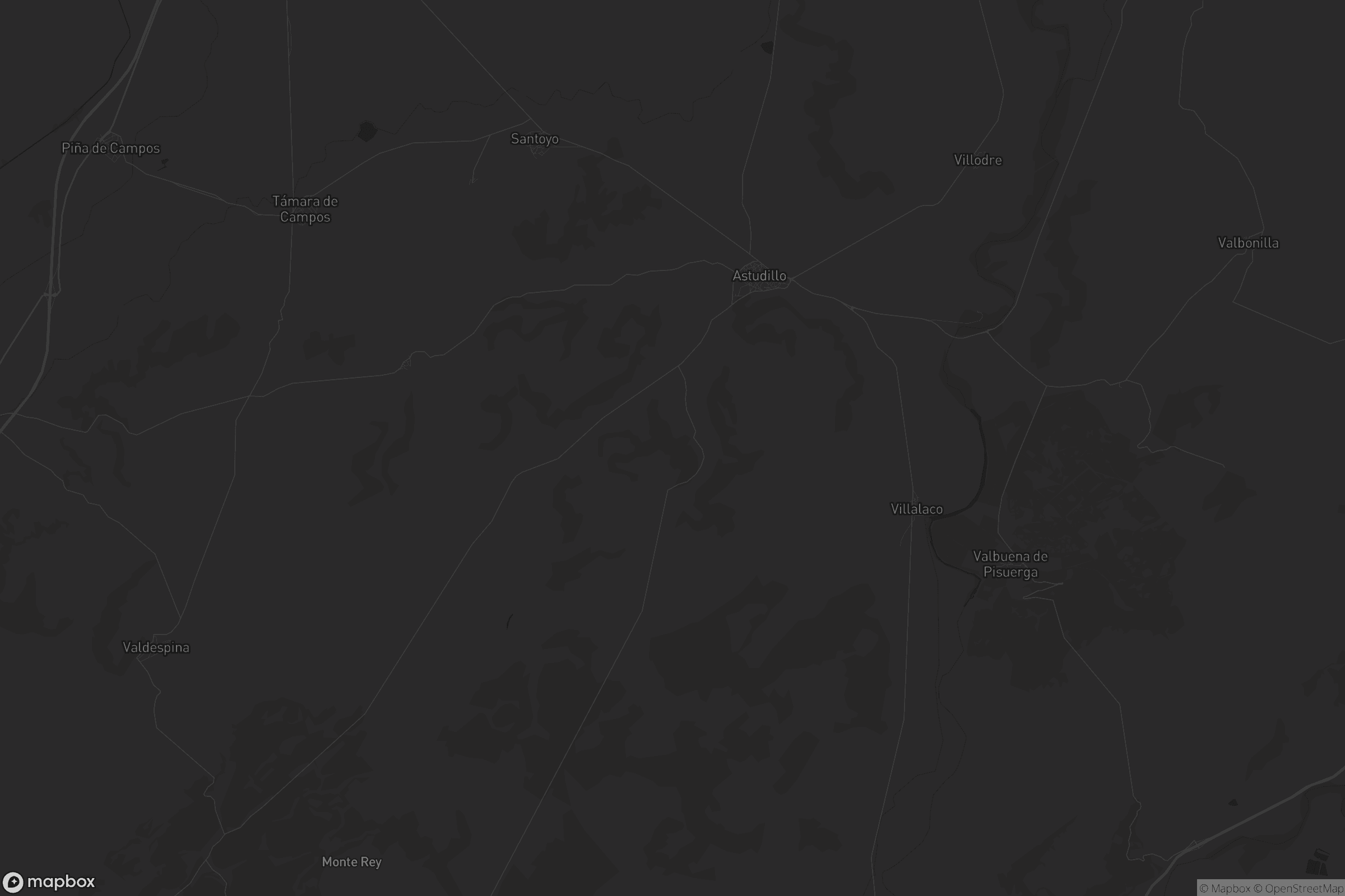 Mapa de Astudillo