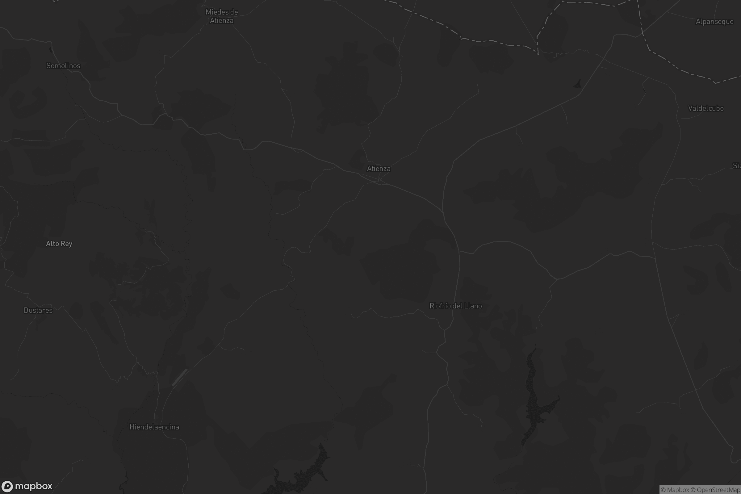 Mapa de Atienza