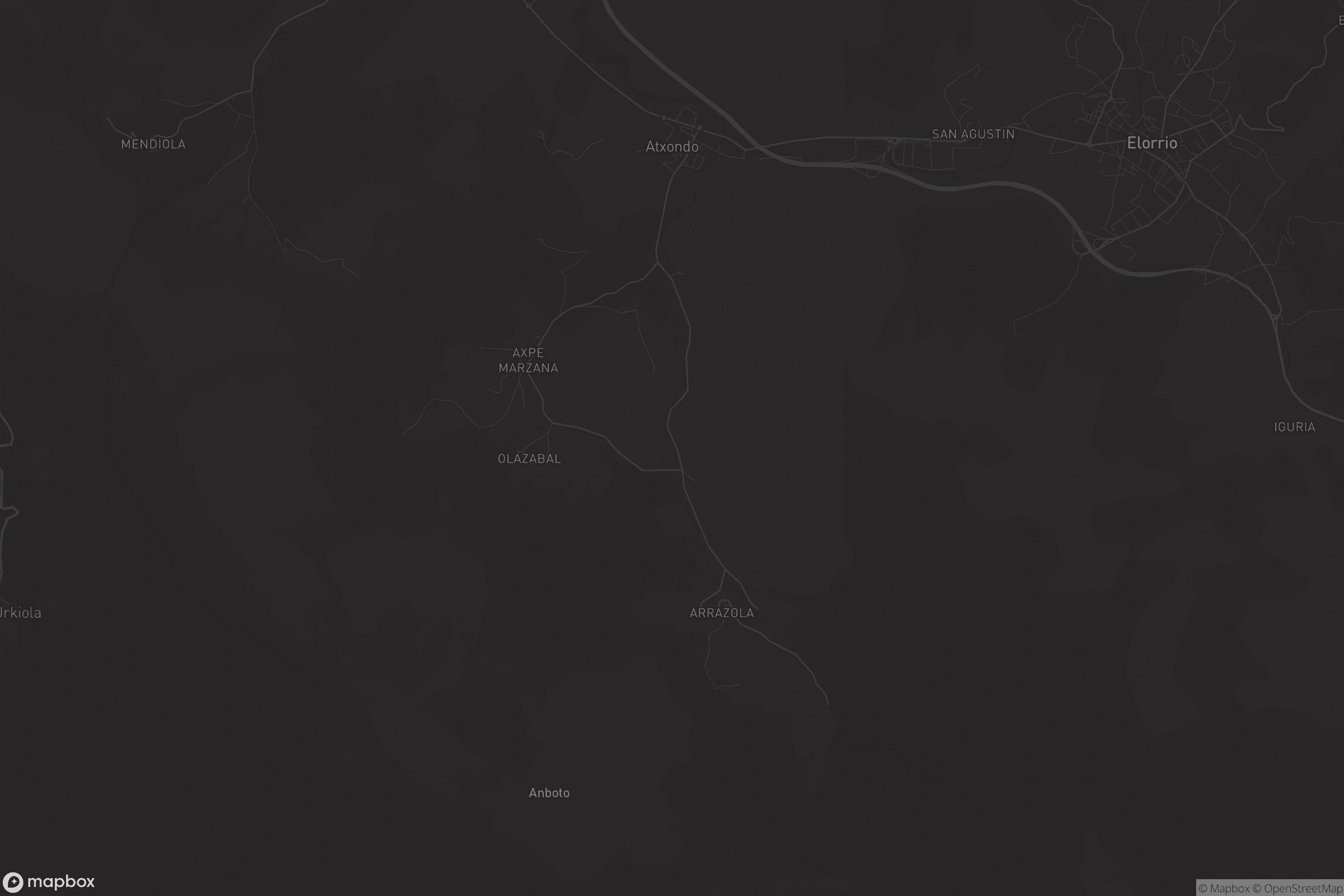 Mapa de Atxondo